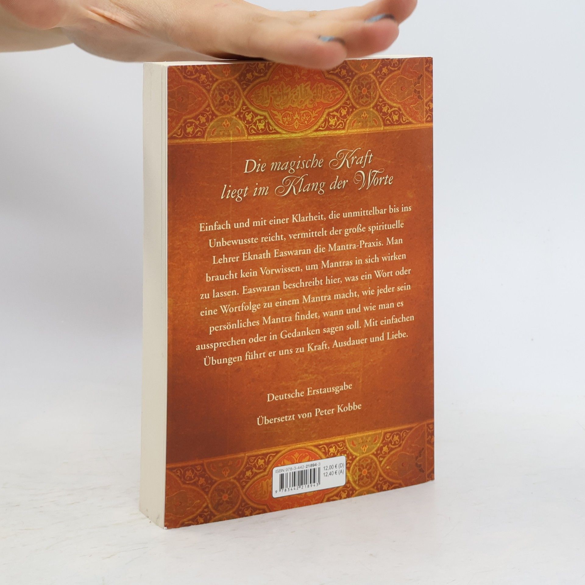 Eknath Easwaran Das Mantra-Buch