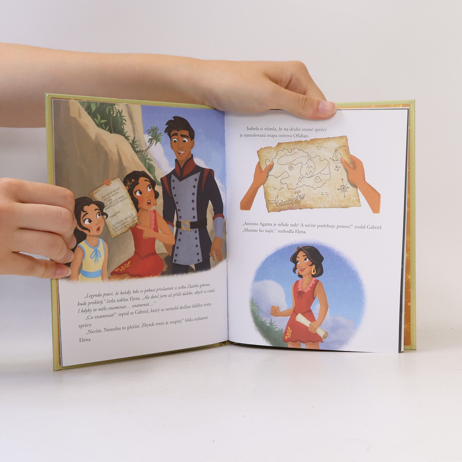 Walt Disney Zlatá sbírka pohádek 113. Elena z Avaloru. Zlatý gekon