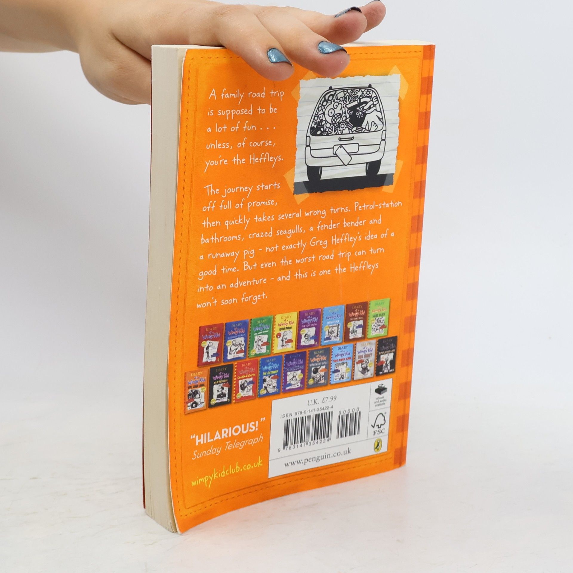 Jeff Kinney Diary of a wimpy kid. The long haul