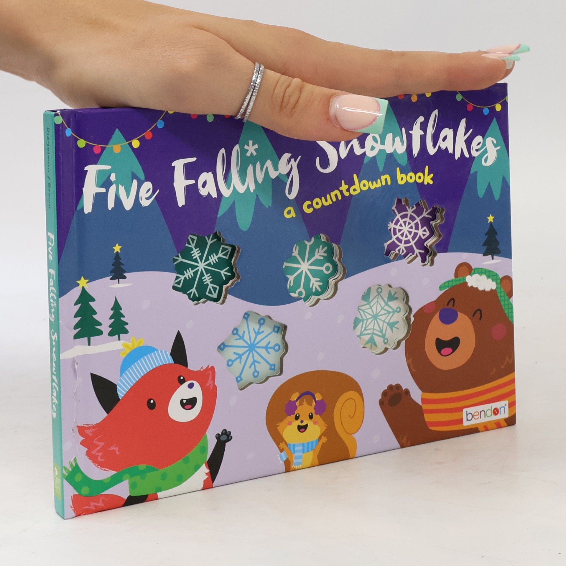 Five Falling Snowflakes