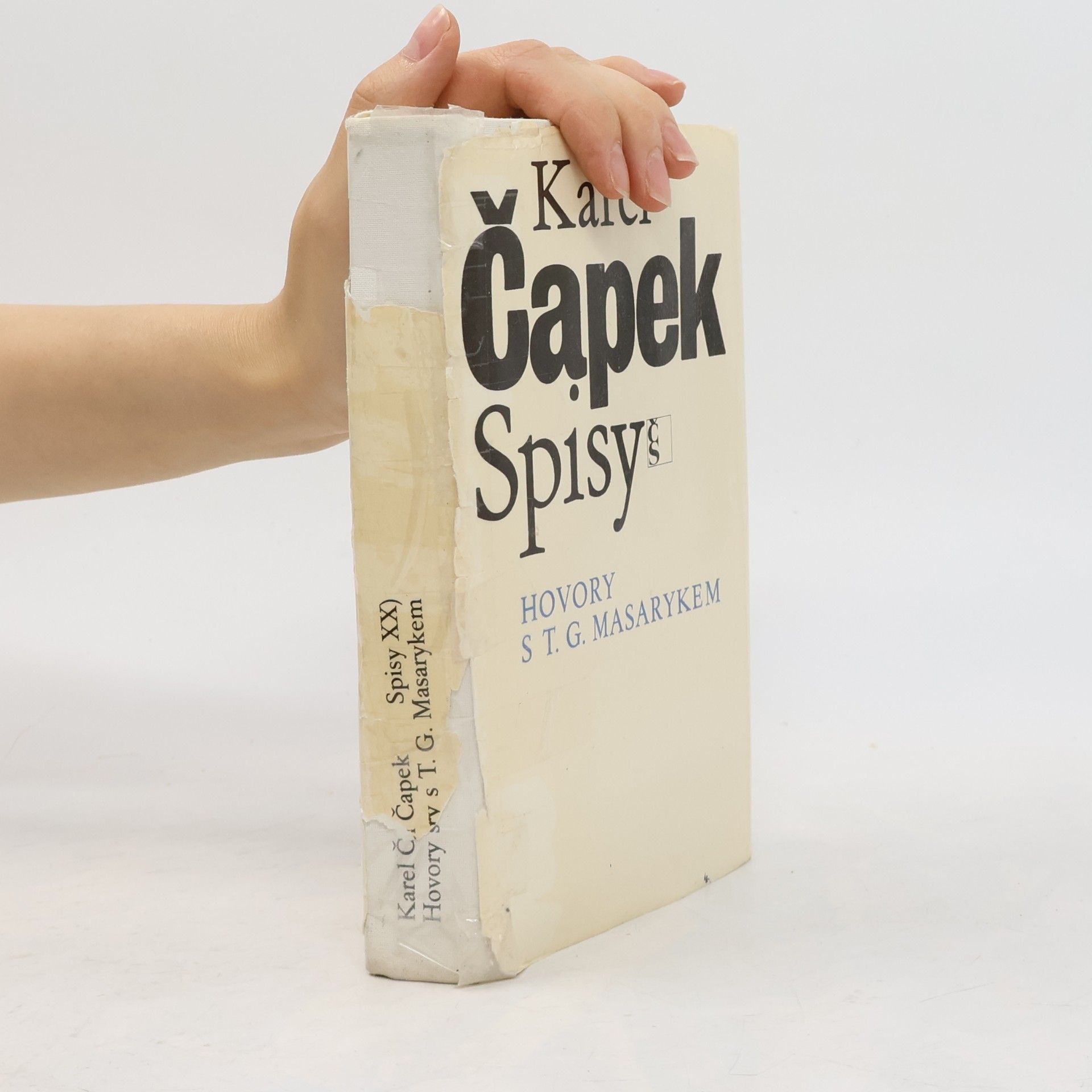 Karel Čapek Hovory s T. G. Masarykem