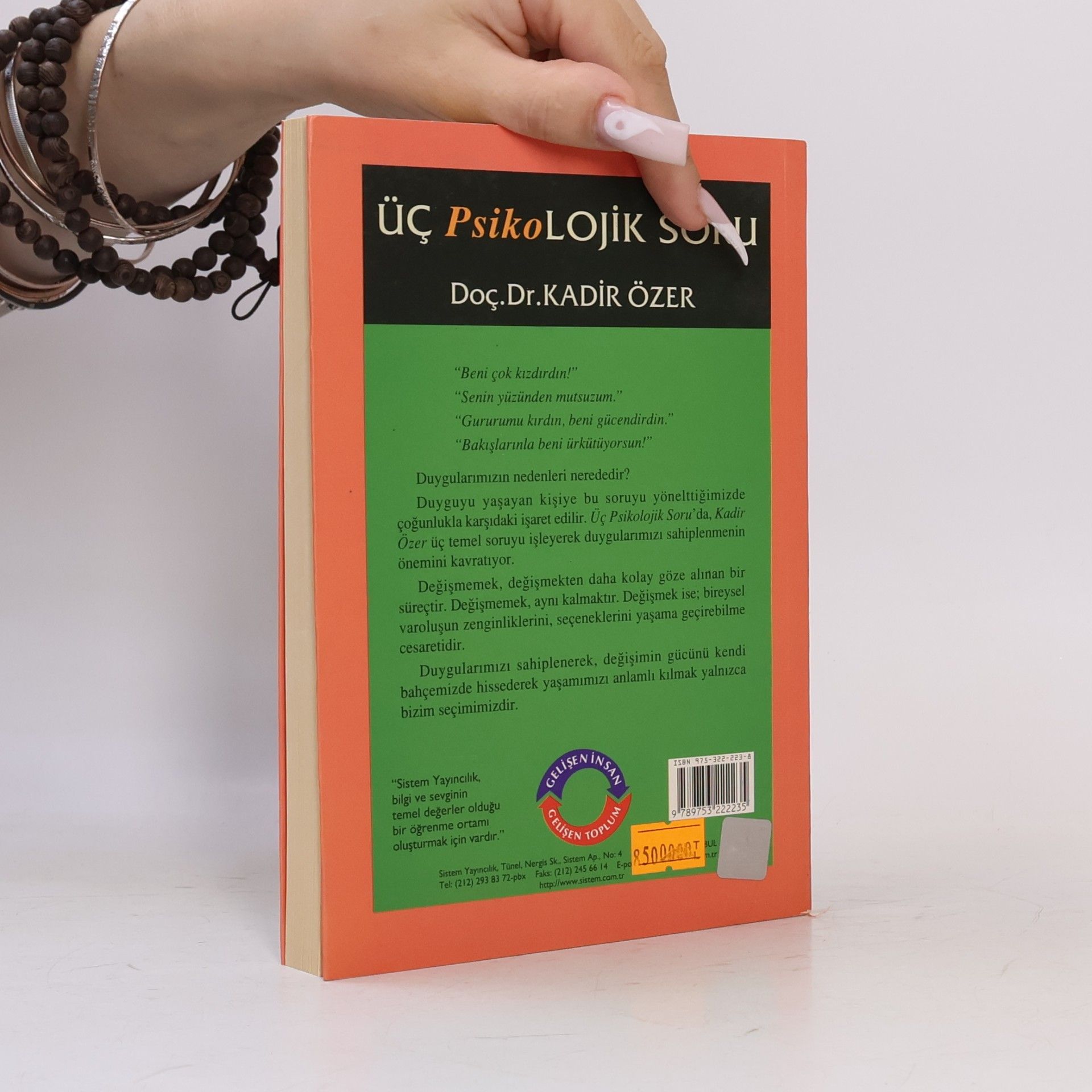 Doc. Dr. Kadir Ozer Uc Psikolojik Soru