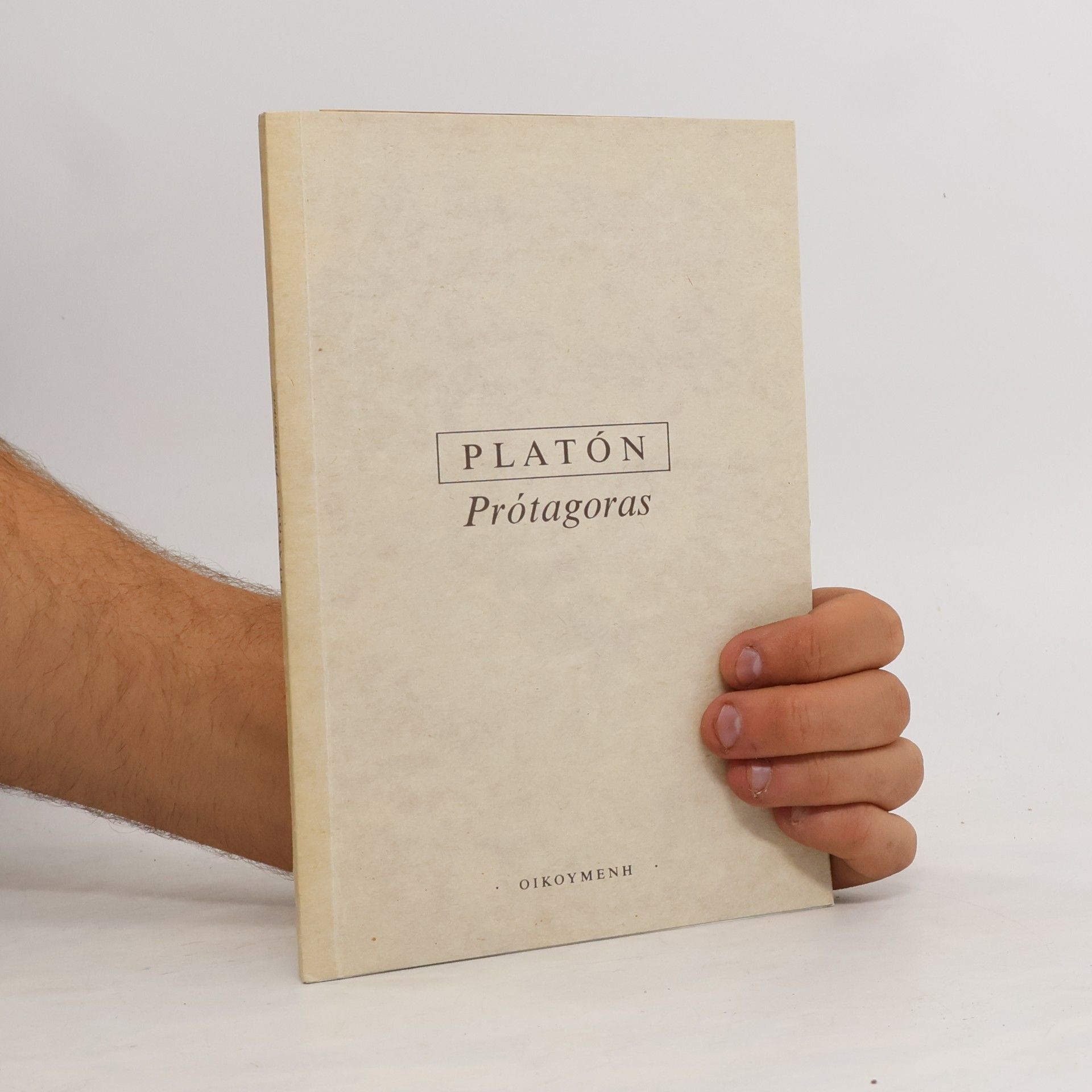 Platón Prótagoras