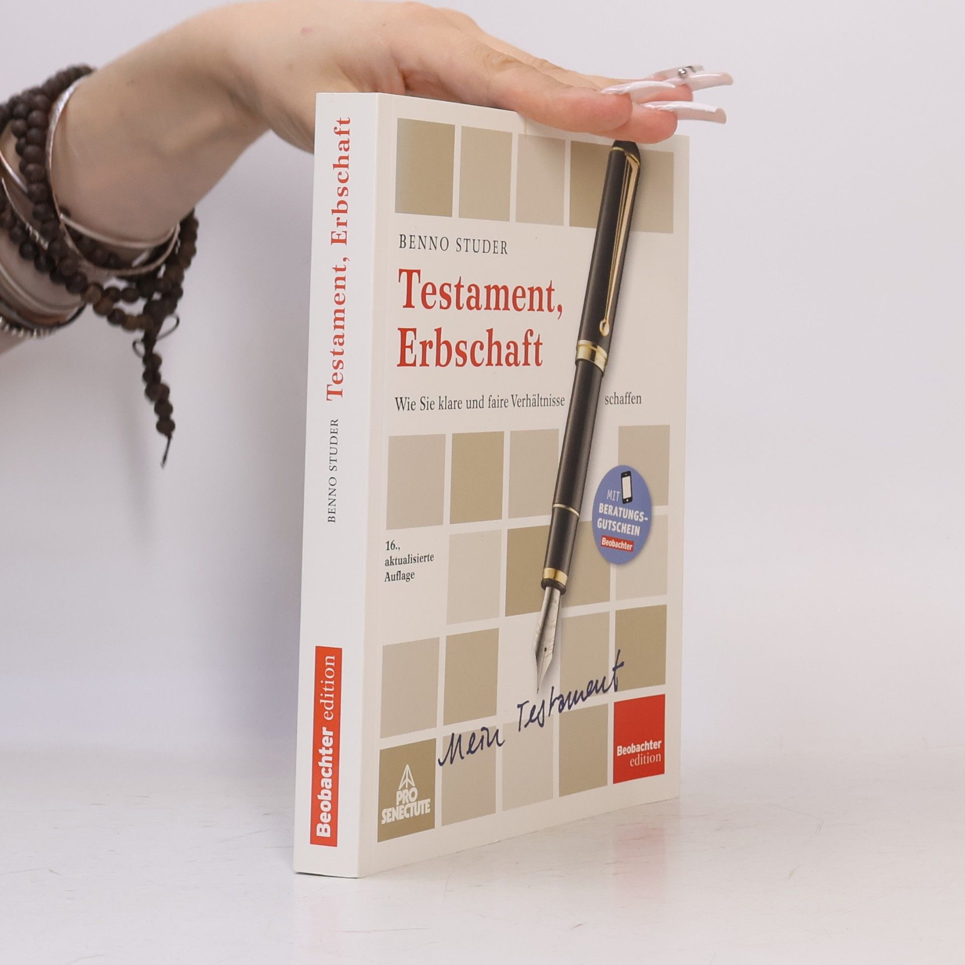 Benno Studer Testament, Erbschaft