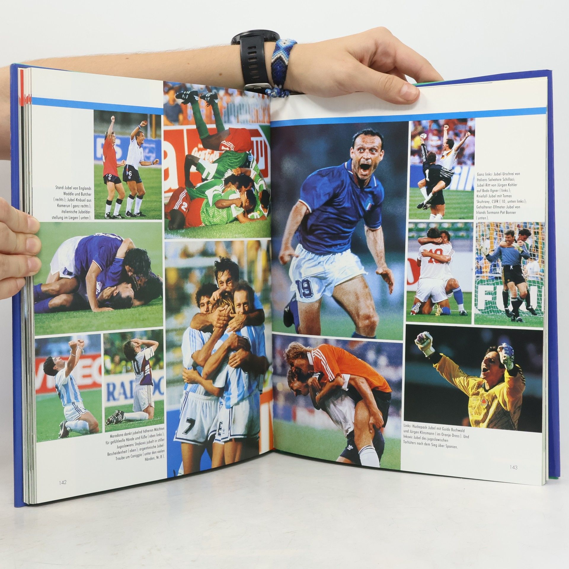 Dieter Kürten WM '90 [neunzig], XIV. [Vierzehnte] Fussball-Weltmeisterschaft in Italien