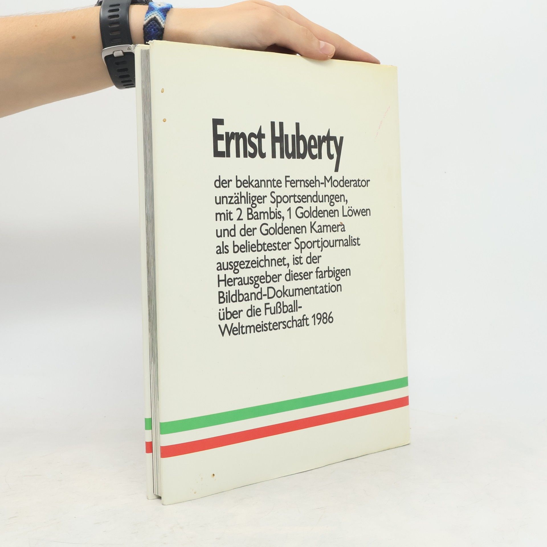Ernst Huberty Weltmeisterschaft 1986