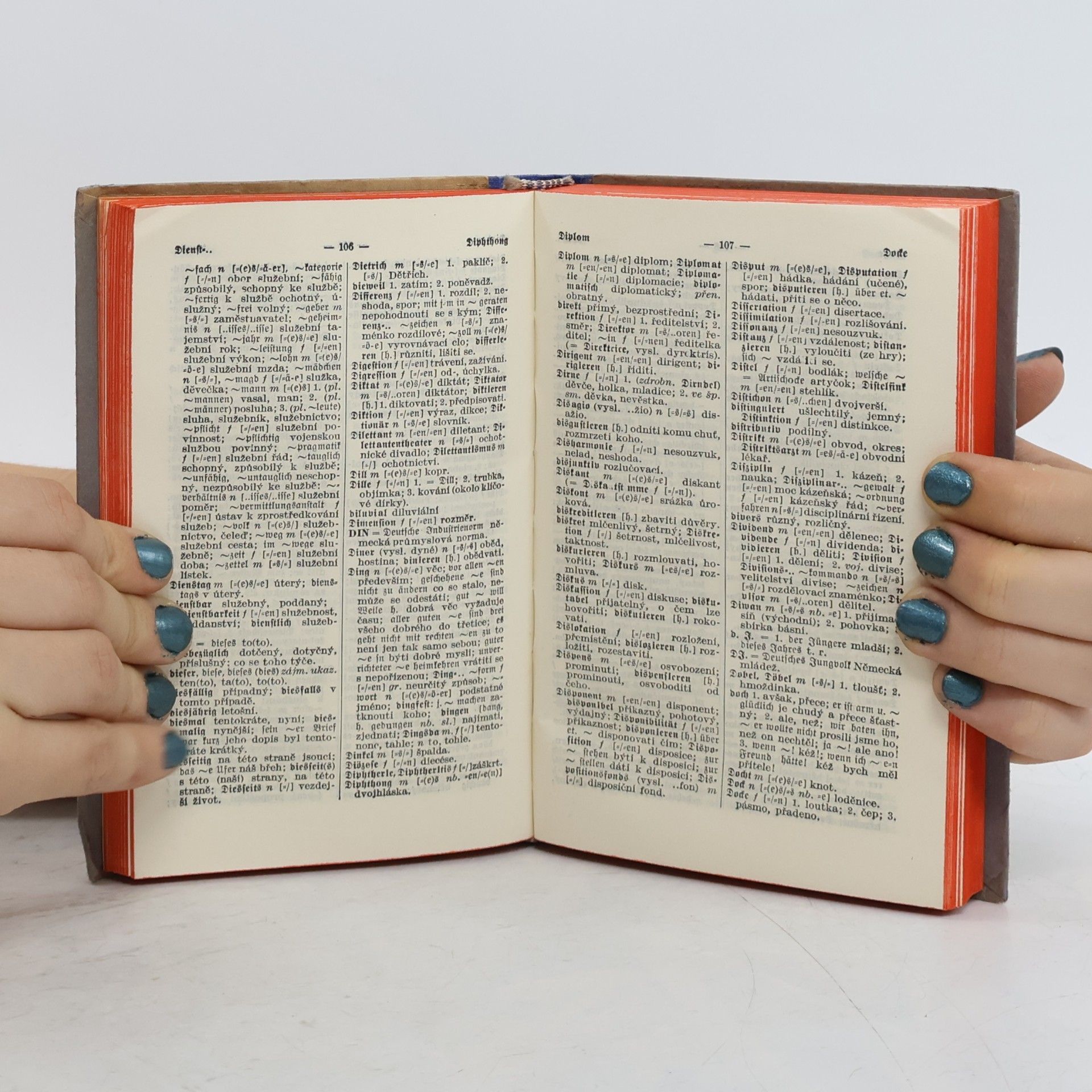 Heindrich Neudert Deutsch-Tschechisches Wörterbuch für Schule, Amt, Haus, Handel und Industrie. Německo-český slovník pro školu, úřad, dům, obchod a průmysl