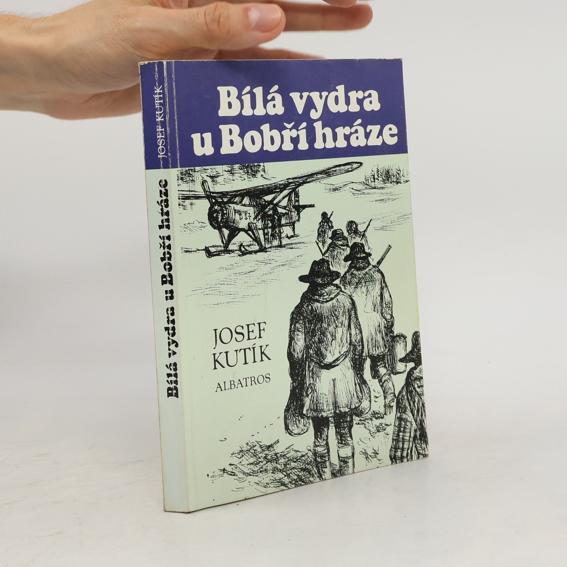 Josef Kutík Bílá vydra u Bobří hráze