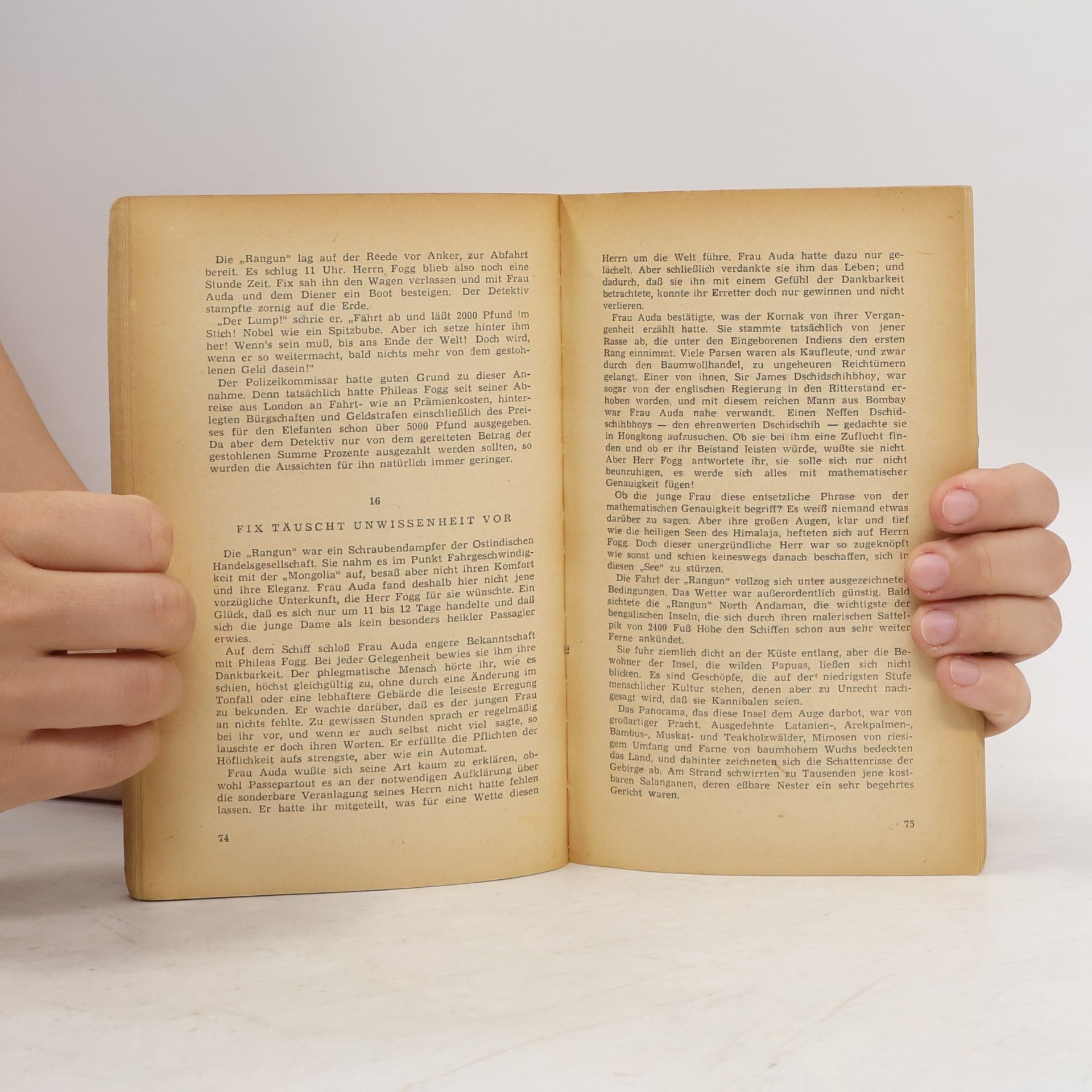 Jules Verne Reise um die Erde in 80 Tagen