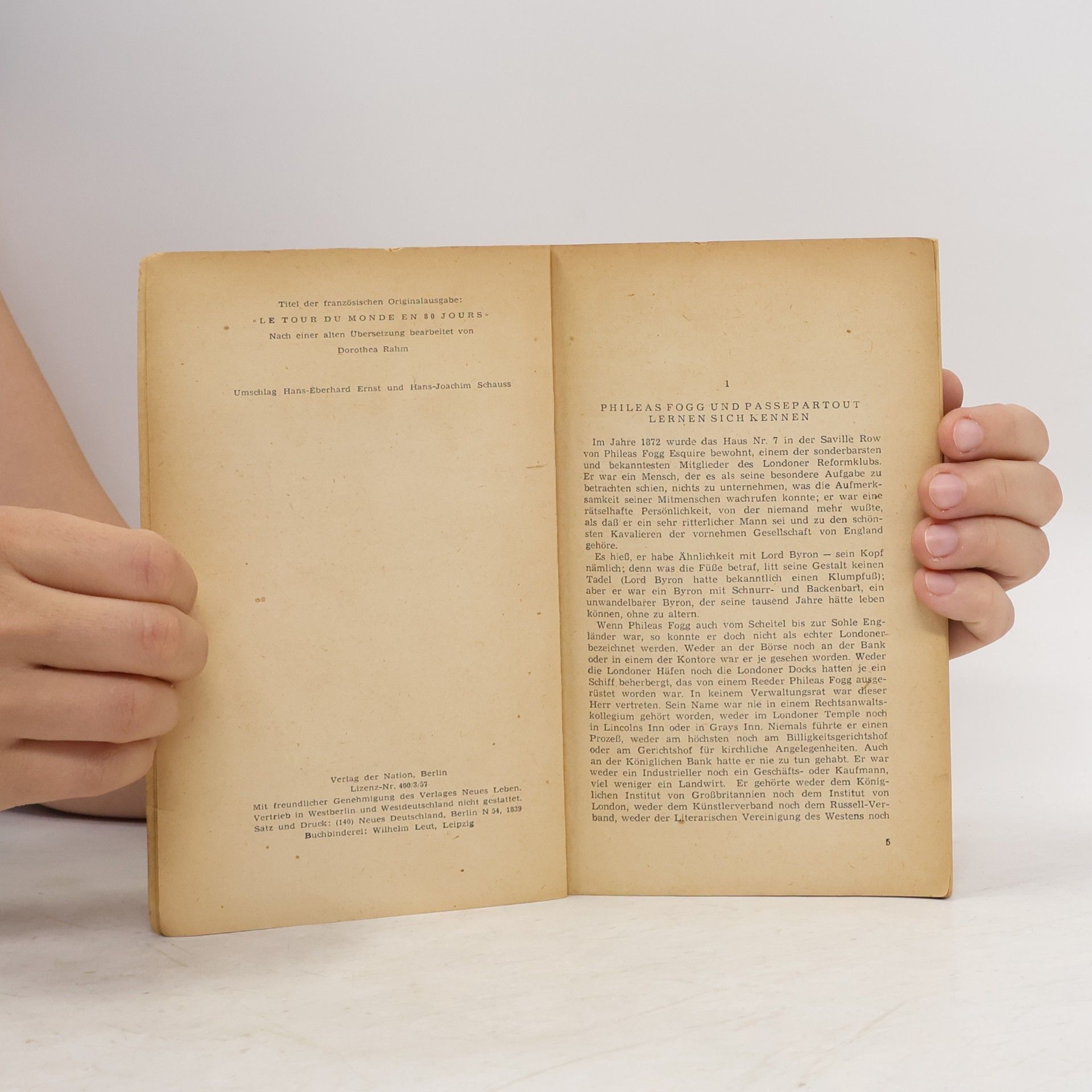 Jules Verne Reise um die Erde in 80 Tagen