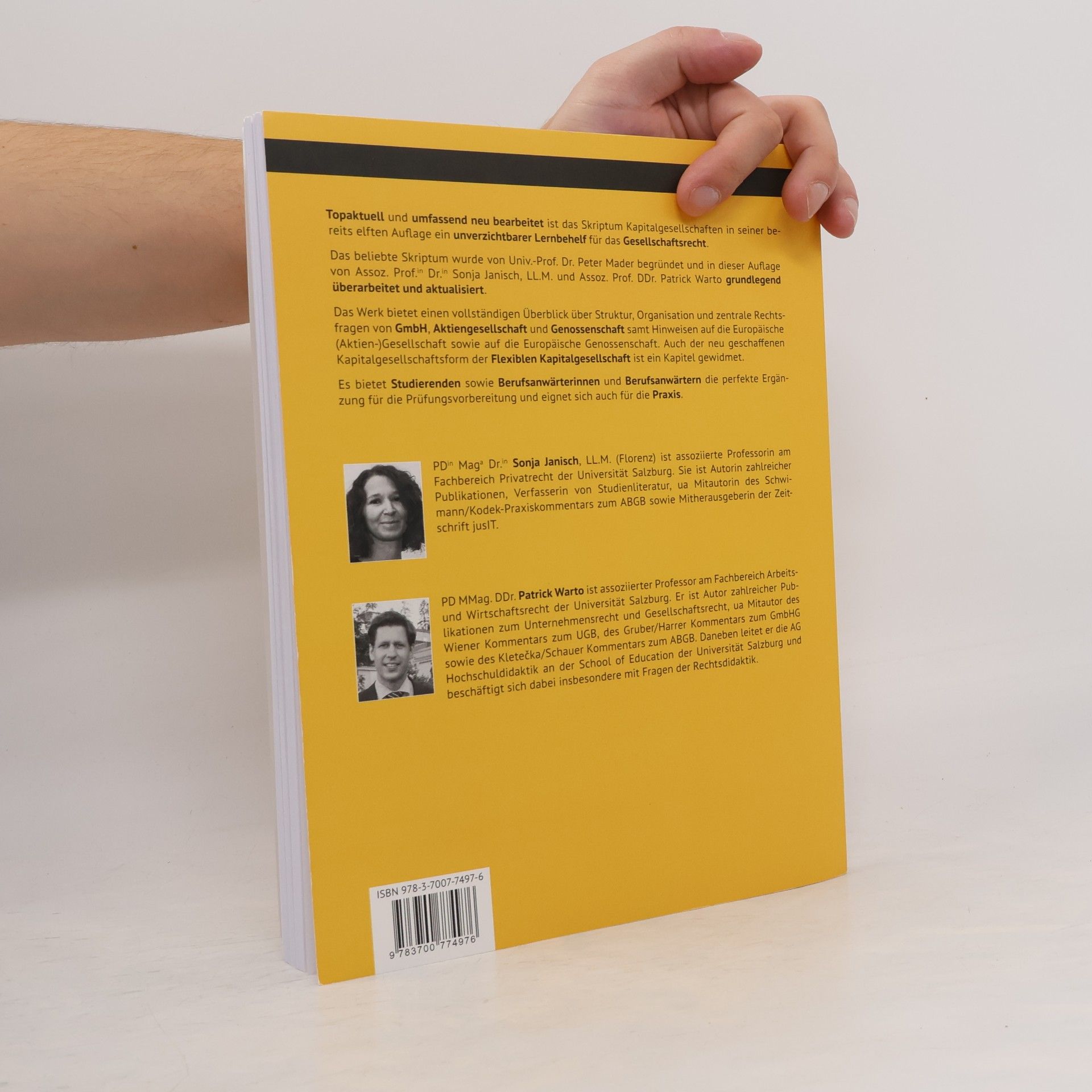 Peter Mader Kapitalgesellschaften (Skriptum)