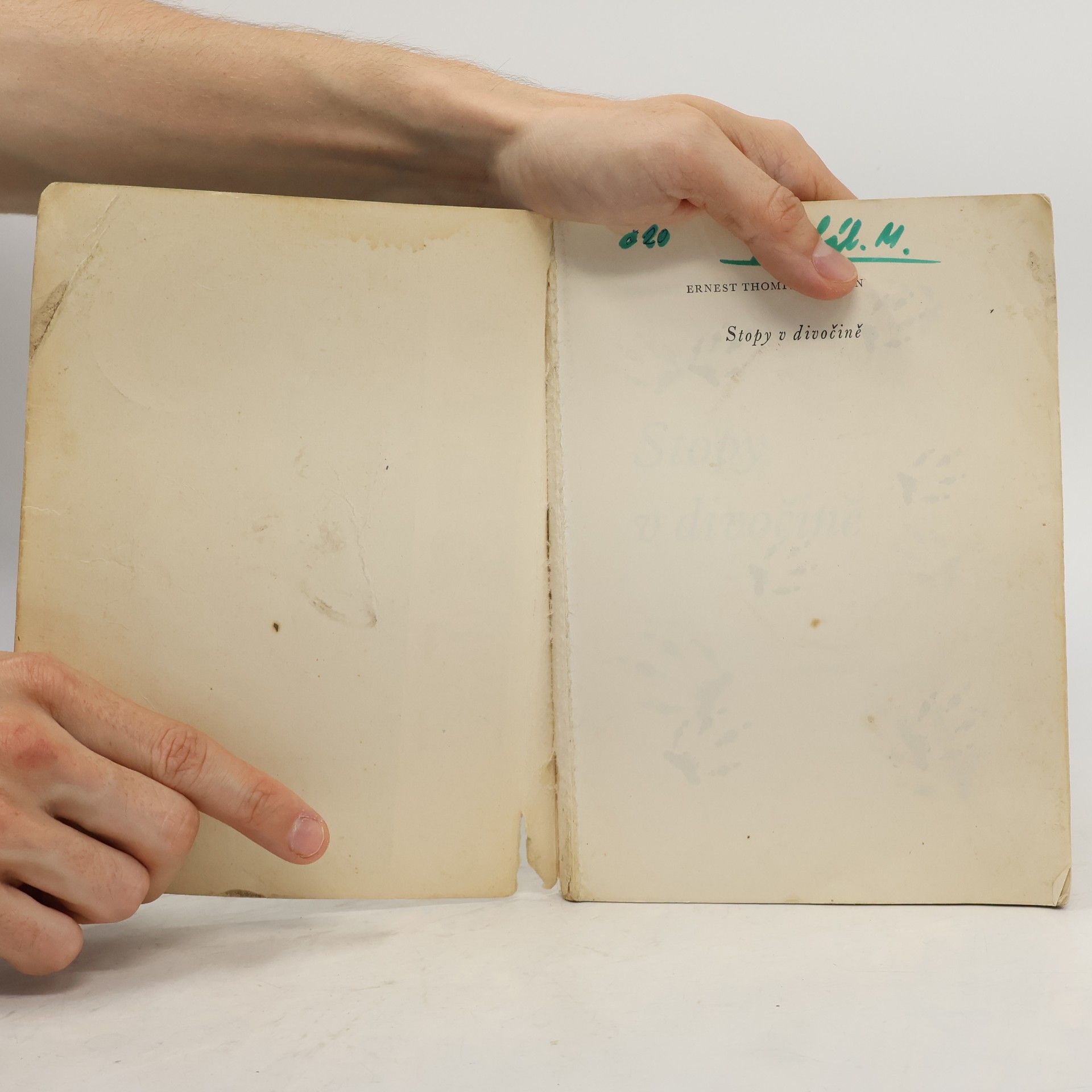 Ernest Thompson Seton Stopy v divočině