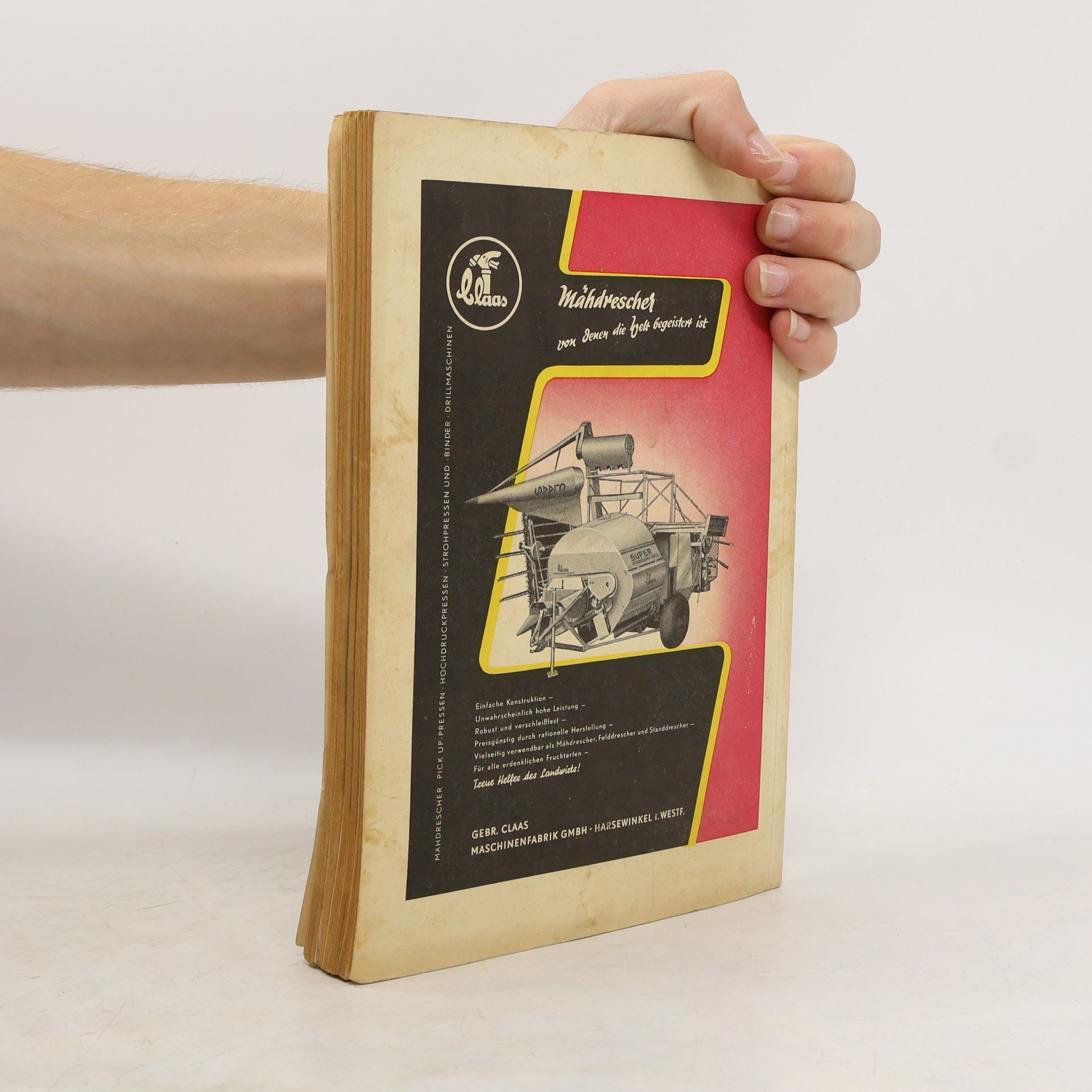 kolektiv Der Landwirt. Bauernkalender für 1956