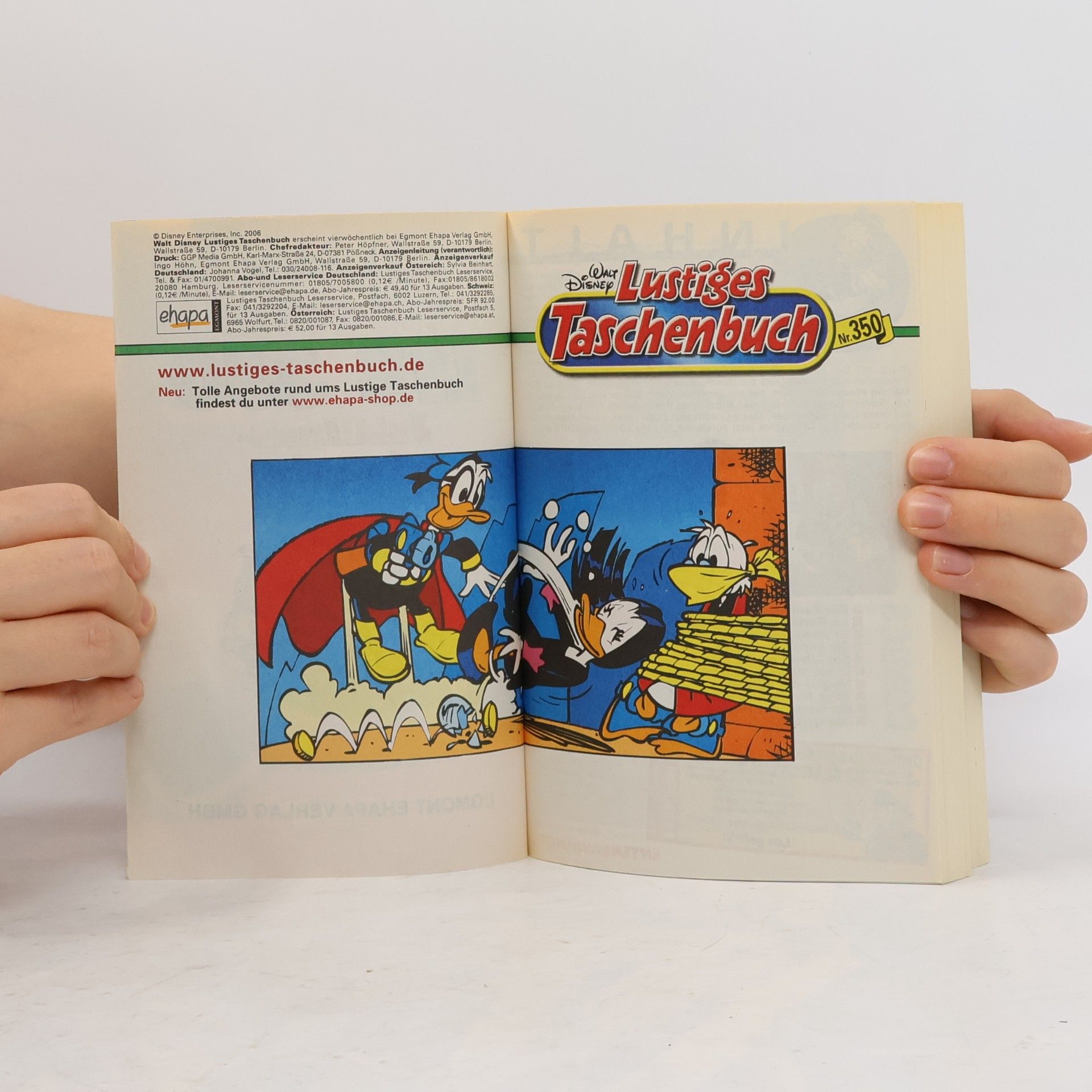 Walt Disney Lustiges Taschenbuch 350. Jubiläums-Ausgabe