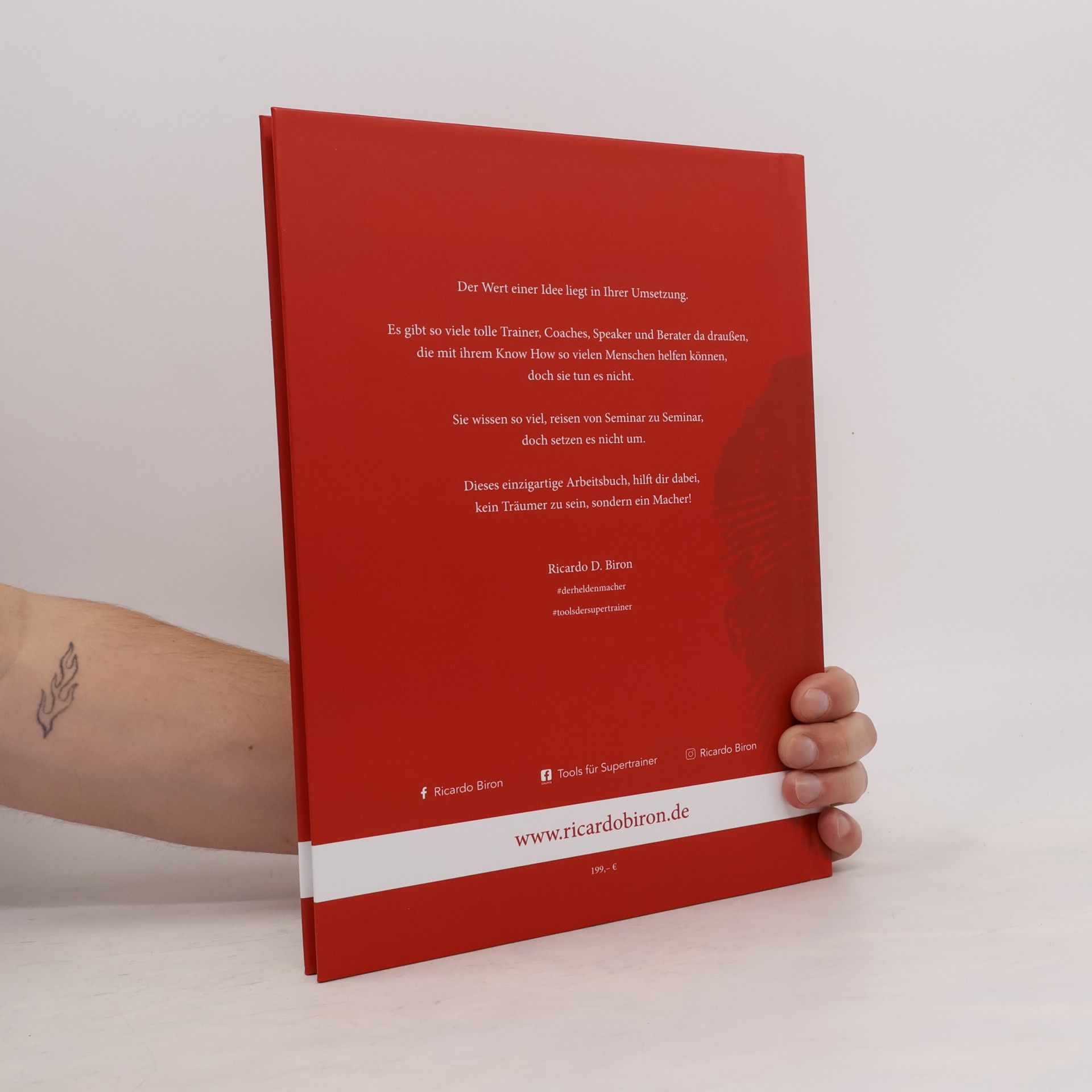 Ricardo D. Biron Tools der Supertrainer. Das Arbeitsbuch