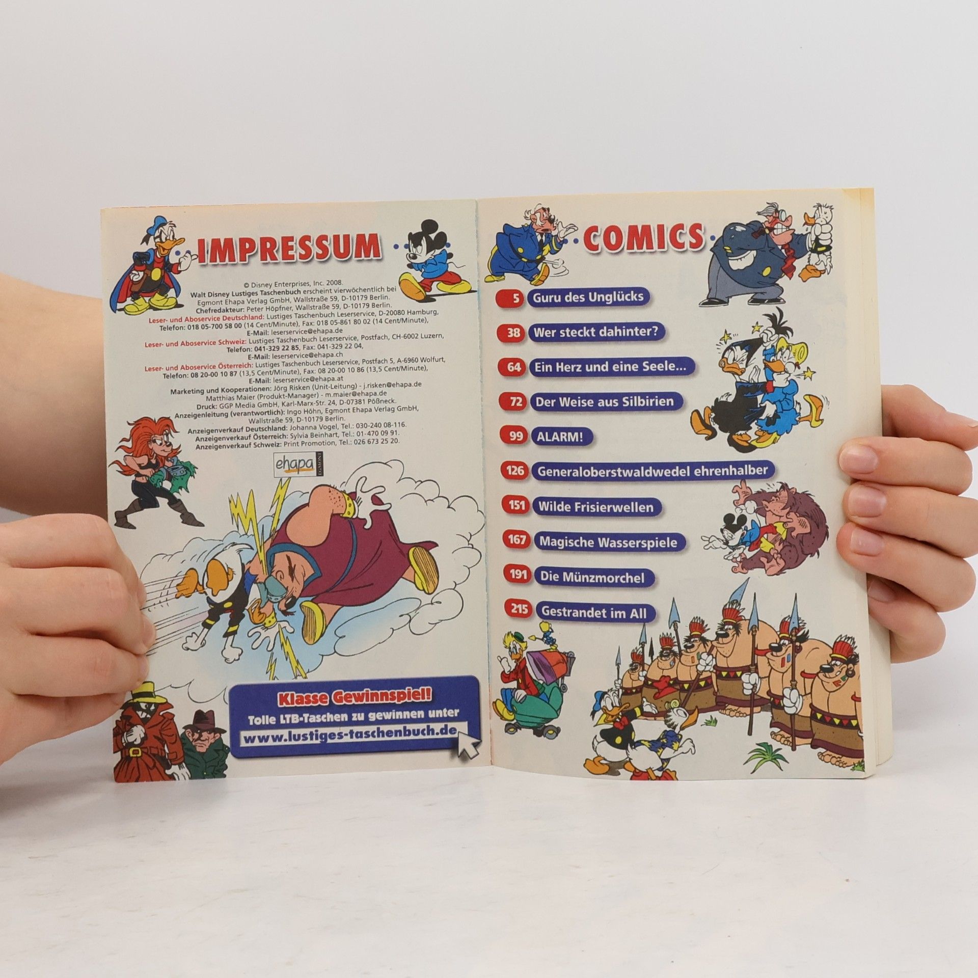 Walt Disney Lustiges Taschenbuch 372. Alarm!