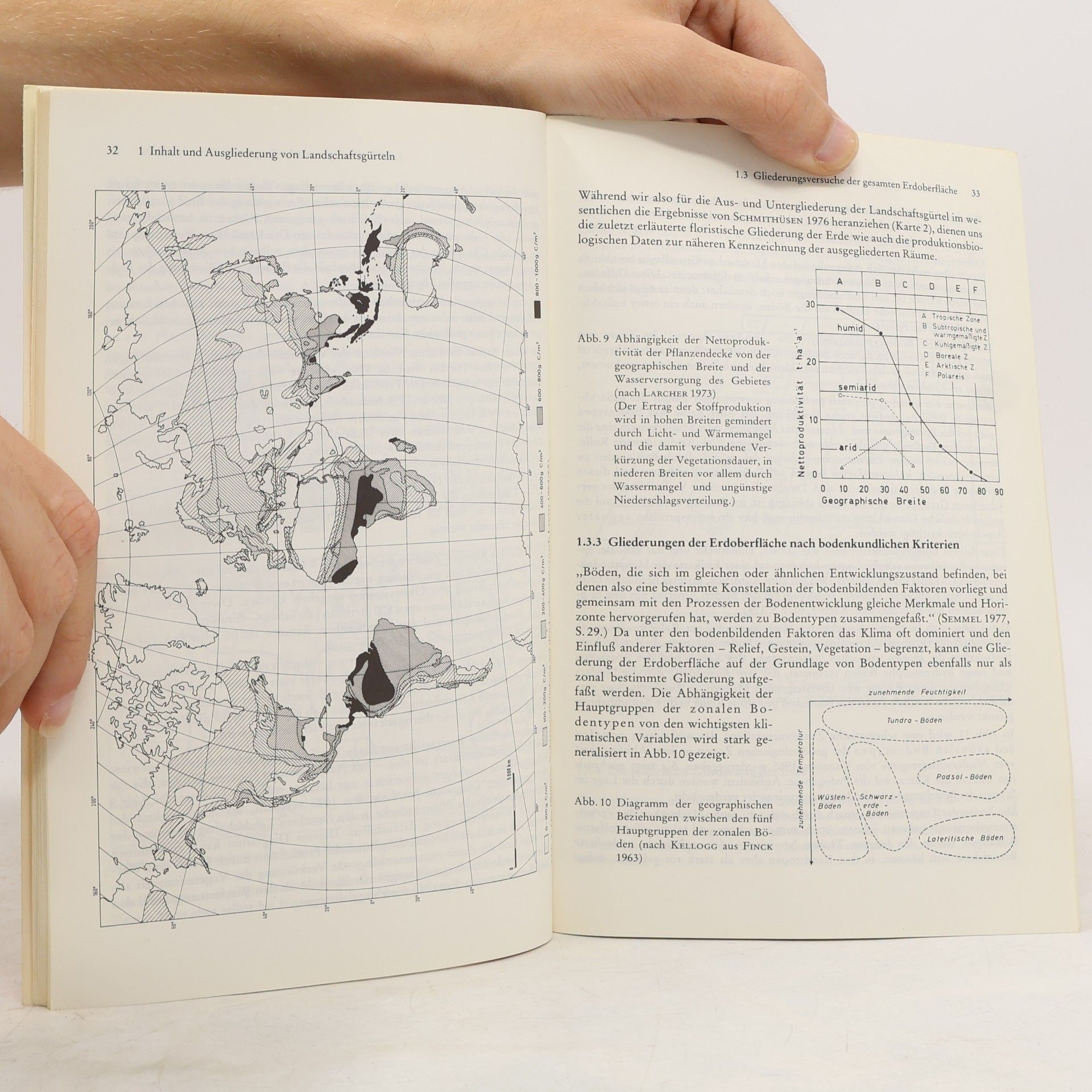 Klaus Müller-Hohenstein Teubner Studienbücher der Geographie: Die Landschaftsgürtel der Erde