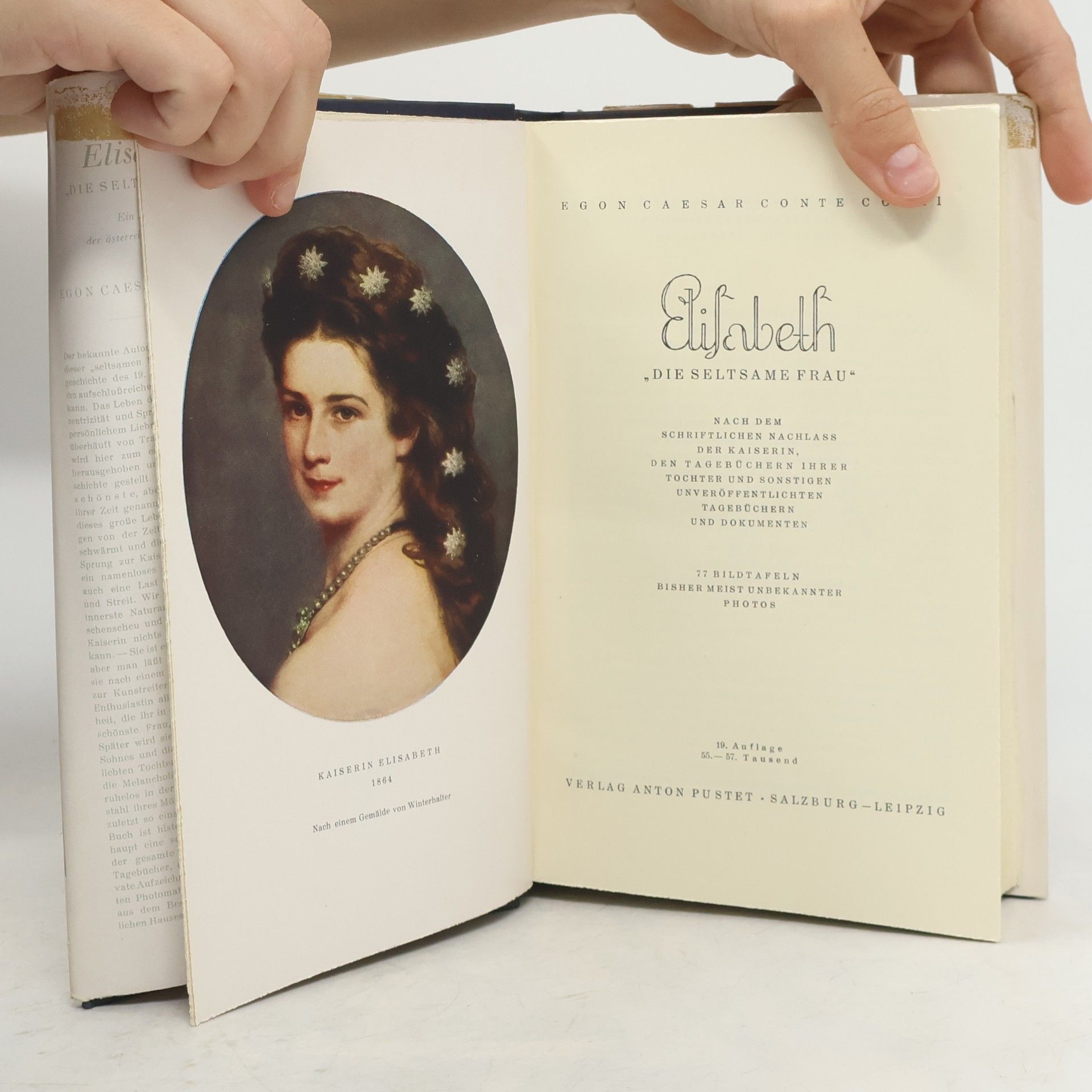 Egon Caear Conte Corti Elisabeth: Die seltsame Frau