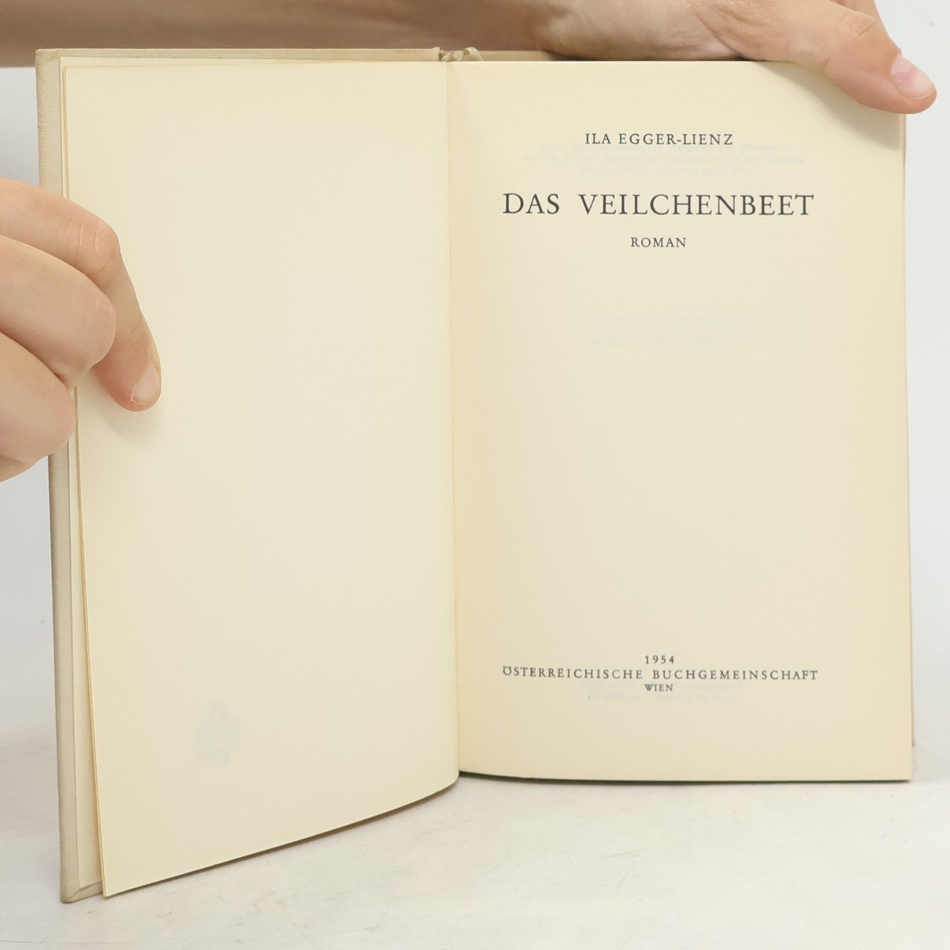 Ila Egger Lienz Das Veilchenbeet