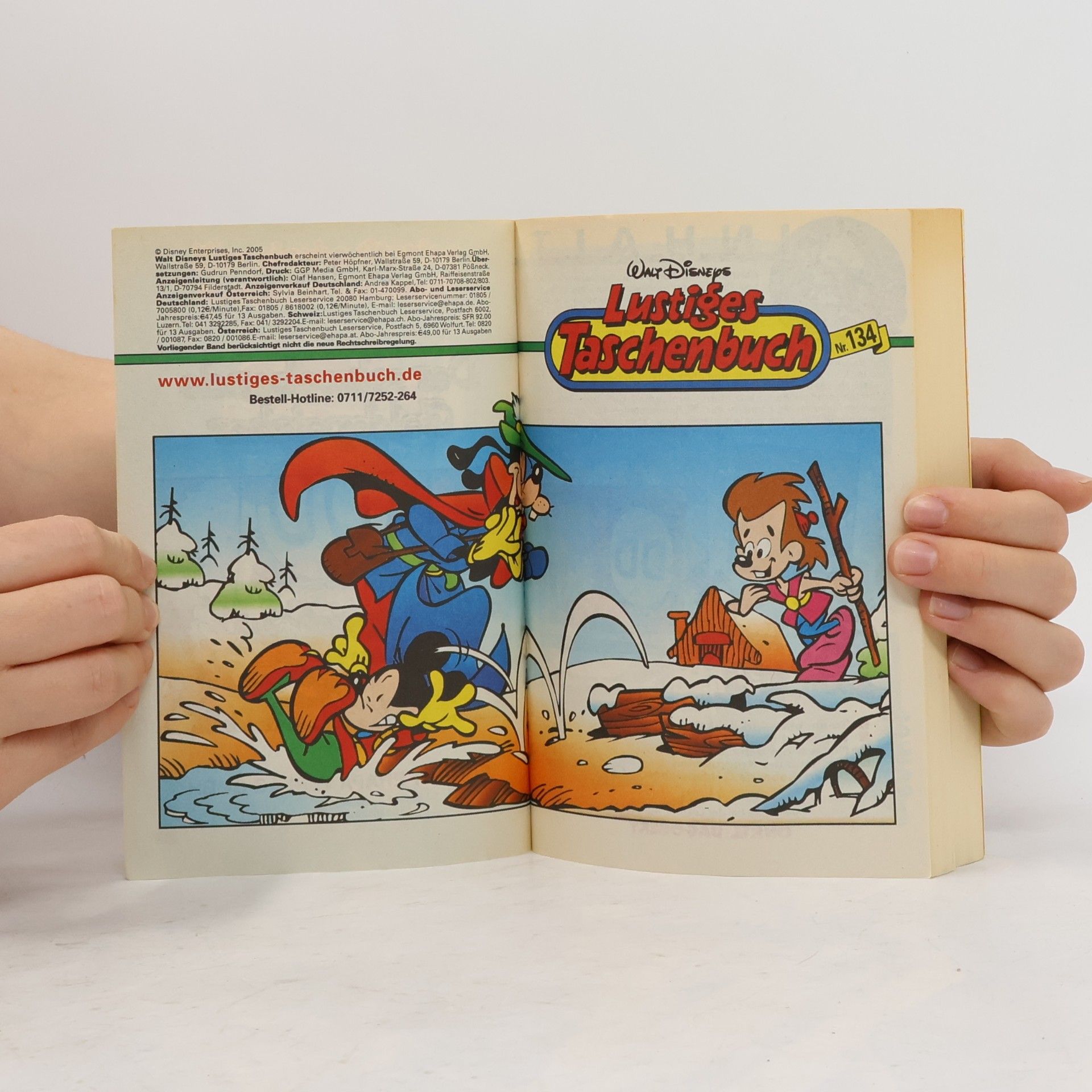 Walt Disney Lustiges Taschenbuch 134. Der schwebende Geldspeicher