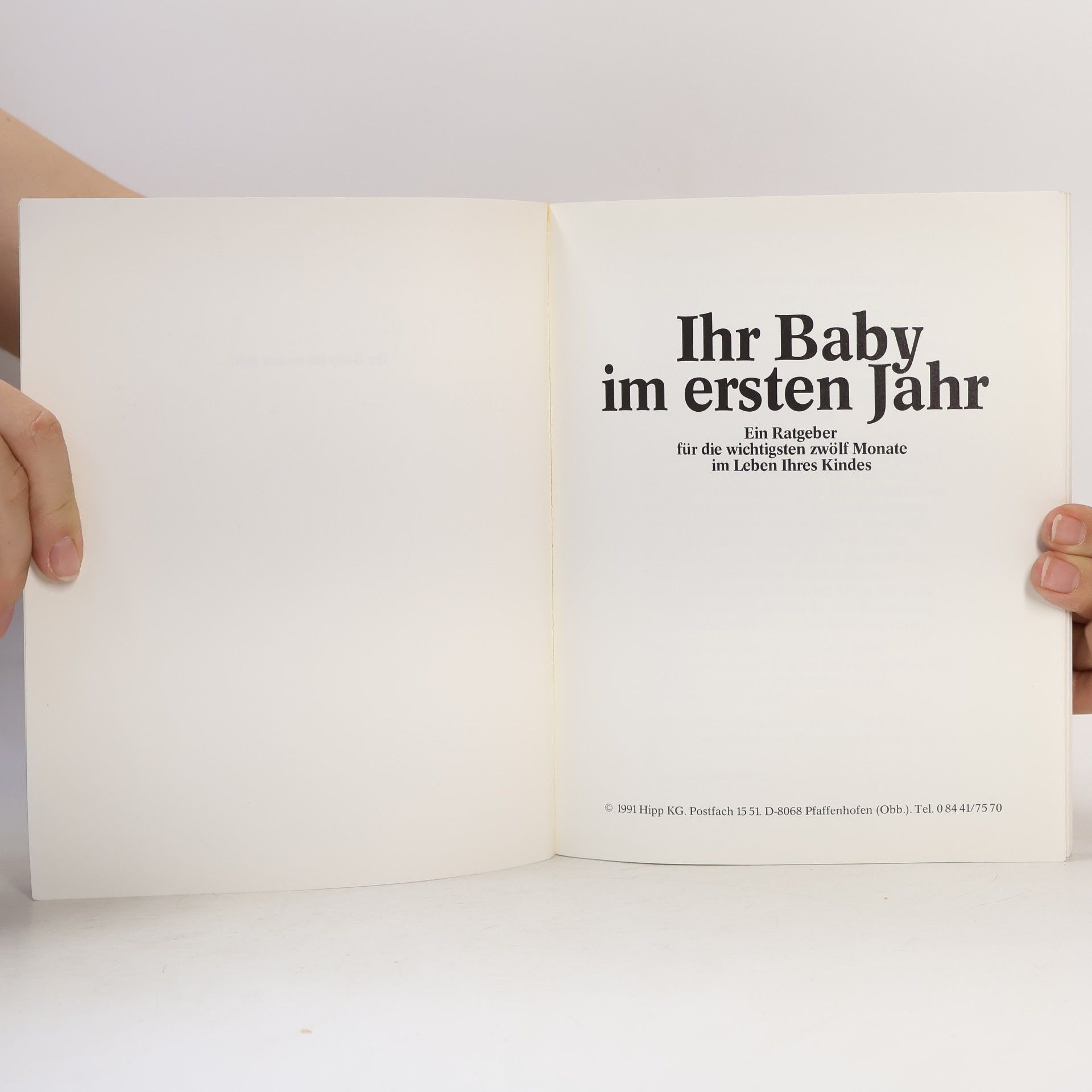 kolektiv Ihr Baby im ersten Jahr
