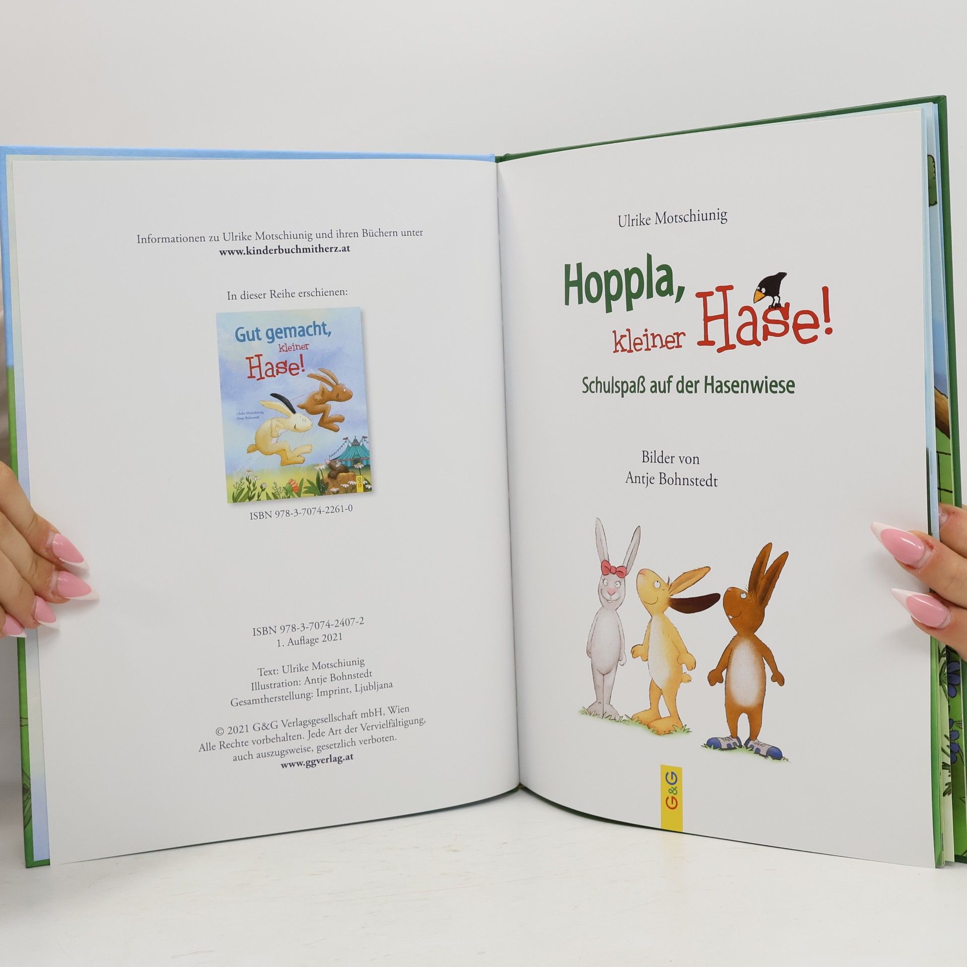 Ulrike Motschiunig Hoppla, kleiner Hase!