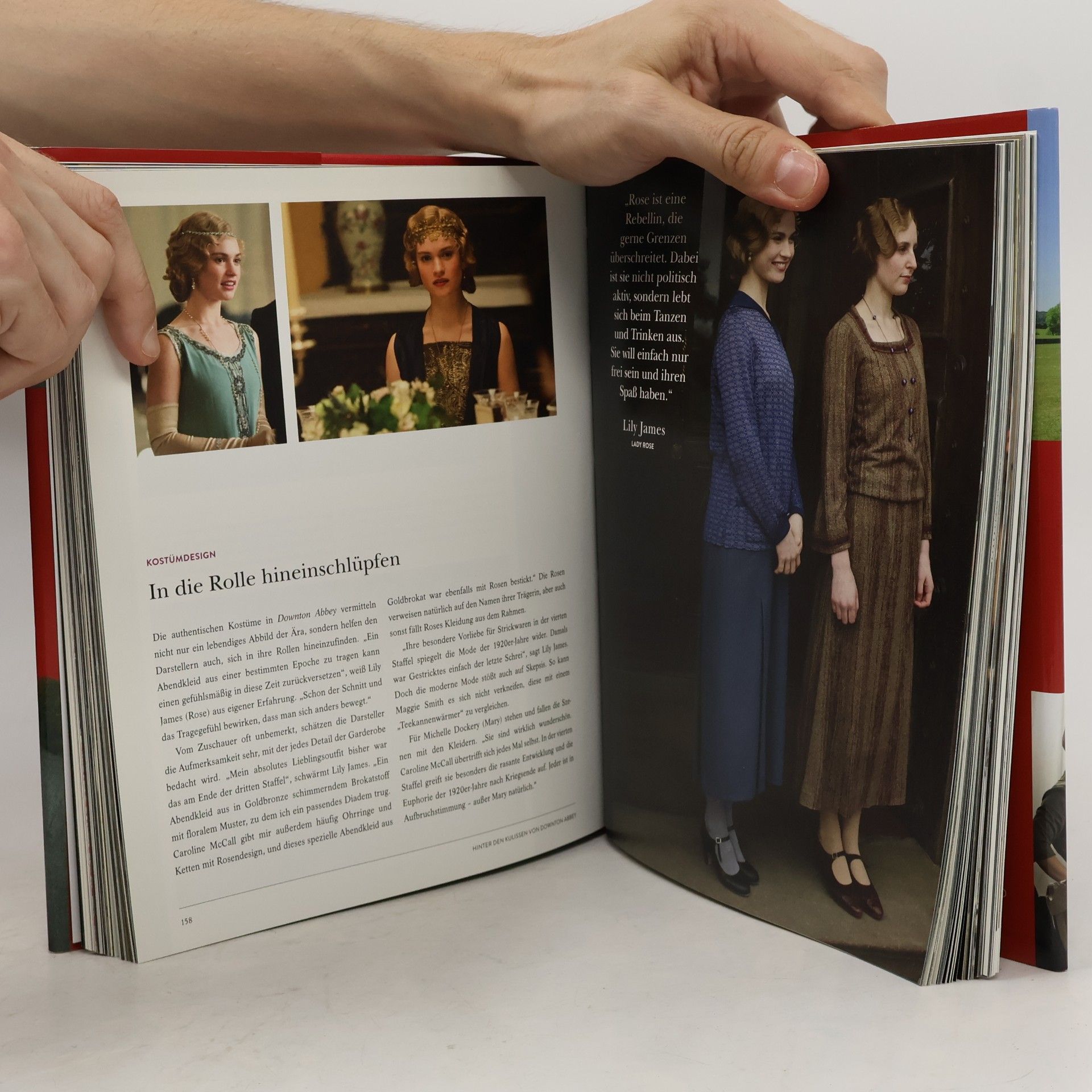 Emma Rowley Hinter den Kulissen von Downton Abbey