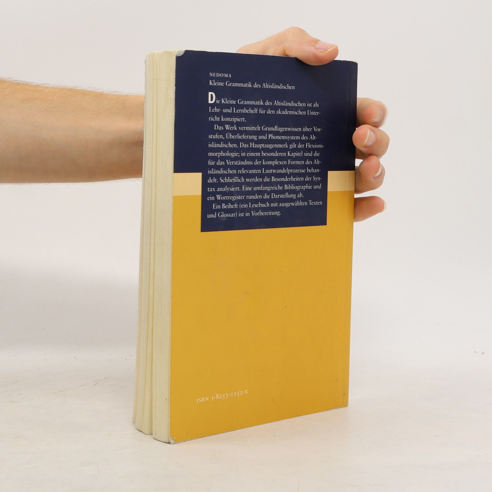 Robert Nedoma Kleine Grammatik des Altisländischen