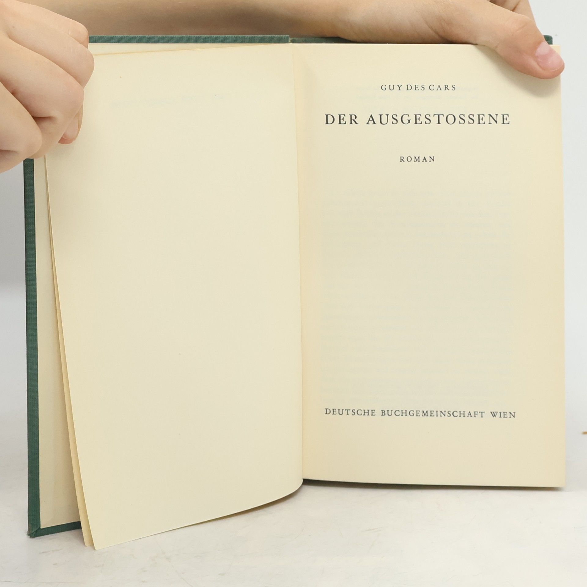 Guy des Gars Der Ausgestossene