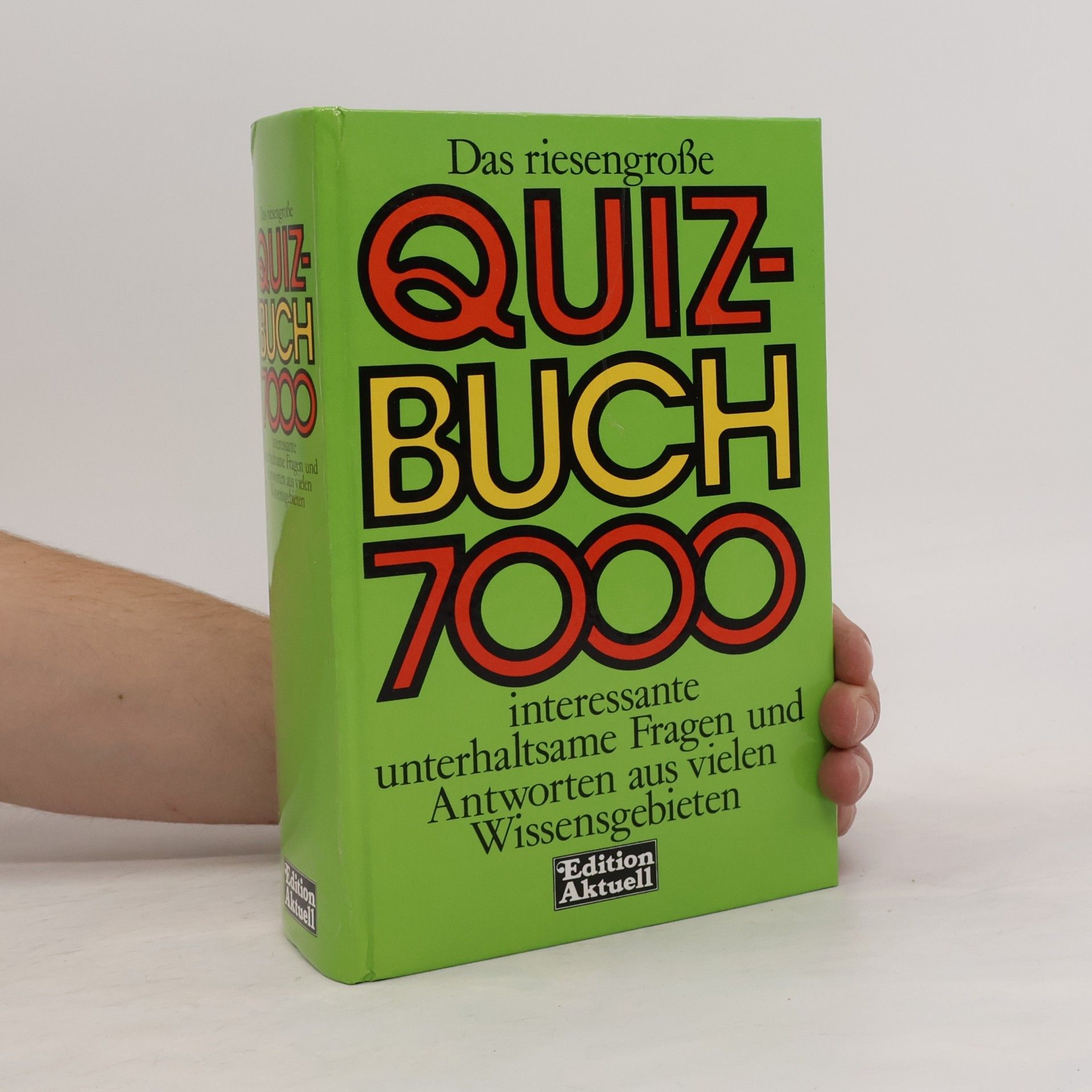 Das riesengrosse Quizbuch