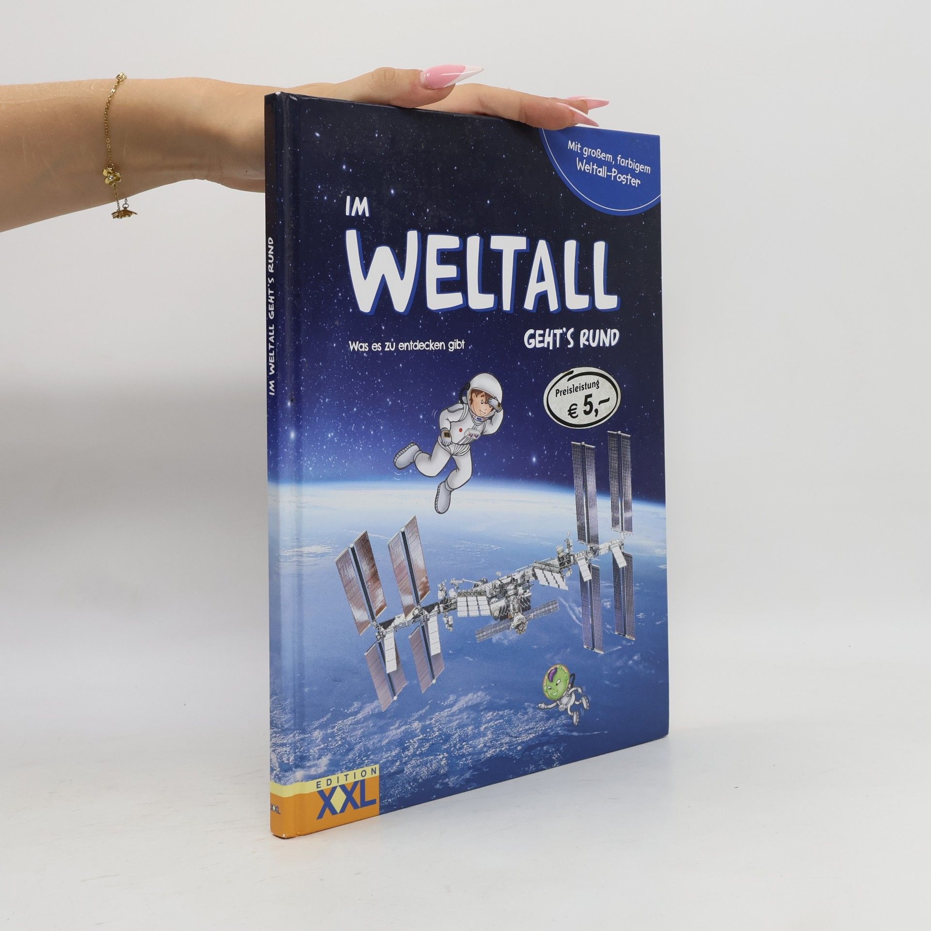 Edition XXL GmbH Im Weltall geht's rund - mit großem, farbigem Weltall-Poster