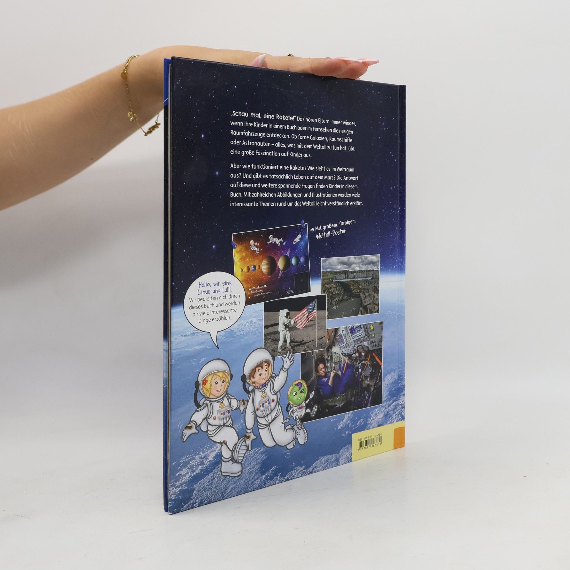 Edition XXL GmbH Im Weltall geht's rund - mit großem, farbigem Weltall-Poster