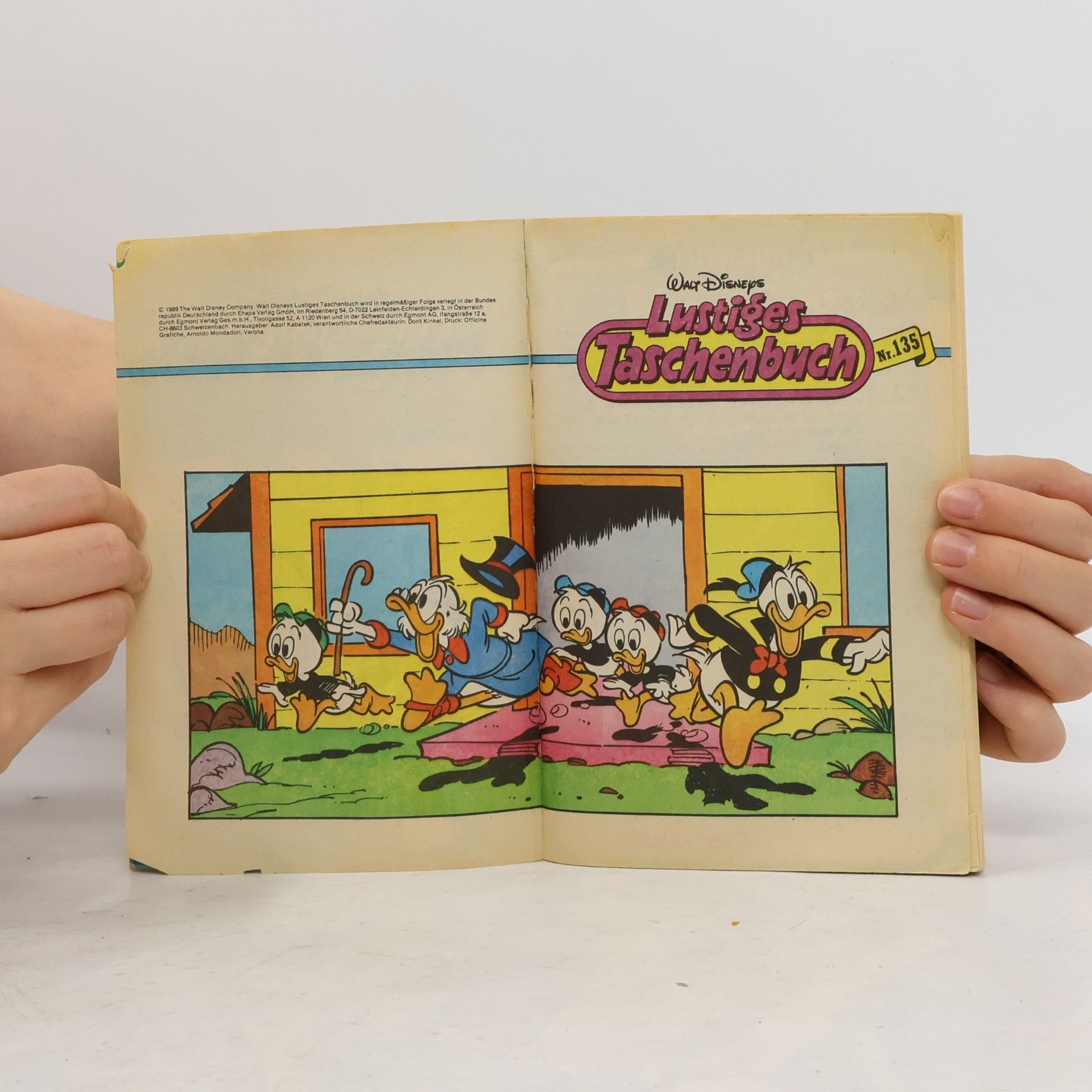 Walt Disney Lustiges Taschenbuch 135. Donald im Pech