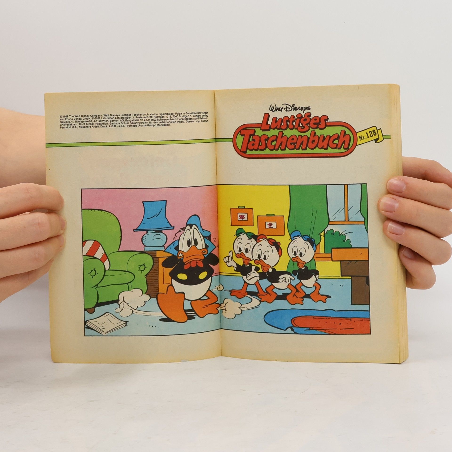 Walt Disney Lustiges Taschenbuch 128. Goldregen bringt Segen