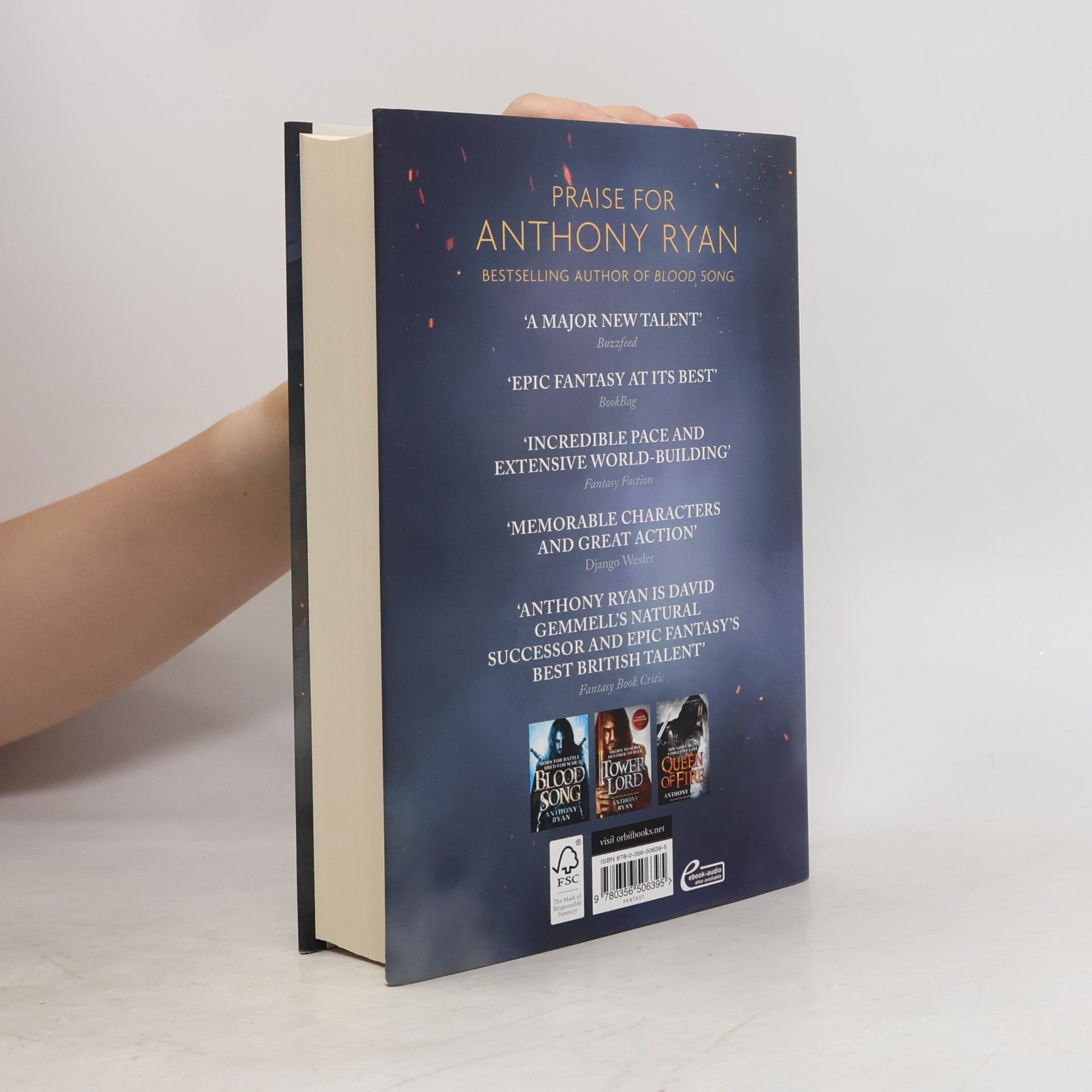 Anthony Ryan The Waking Fire