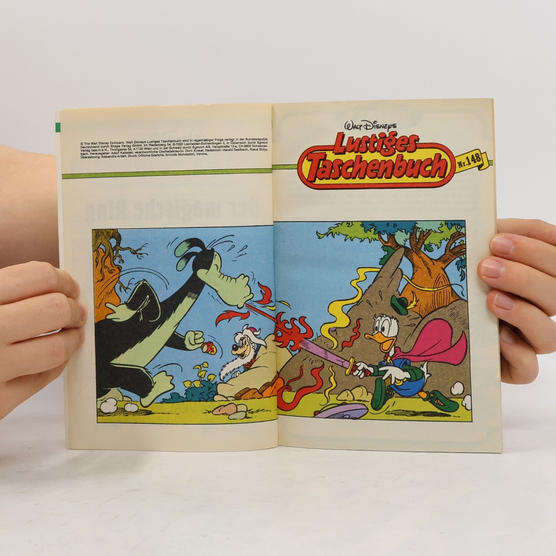 Walt Disney Lustiges Taschenbuch 148. Der magische Ring
