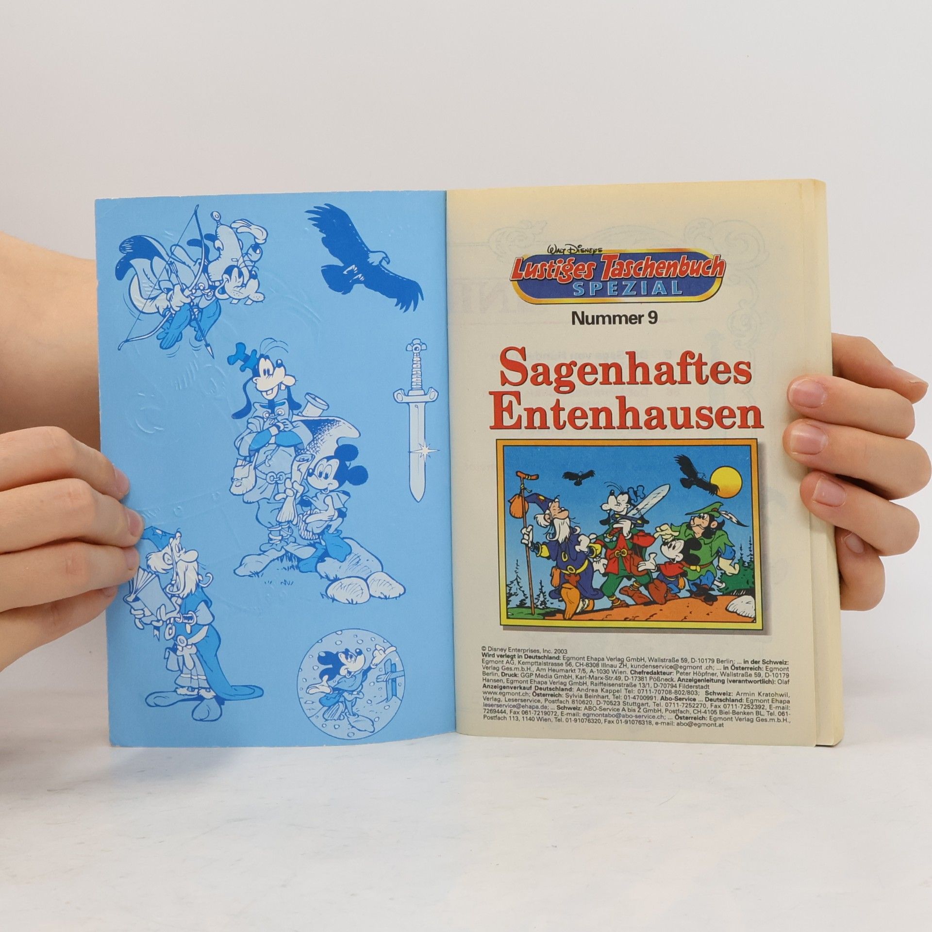 Walt Disney Lustiges Taschenbuch Spezial 9. Sagenhaftes Entenhausen