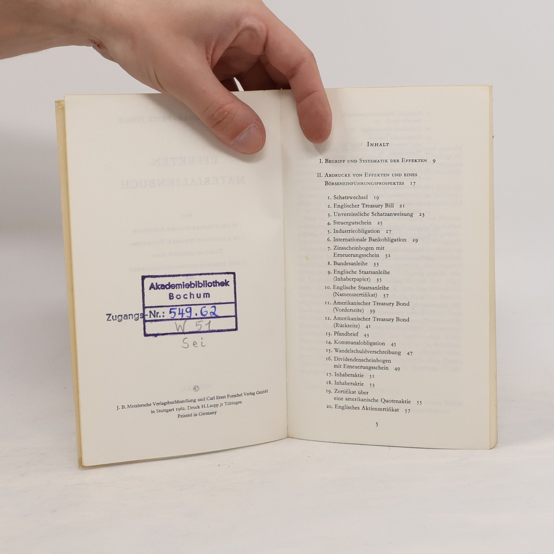kolektiv Seischab - Junge Effekten- Materialienbuch