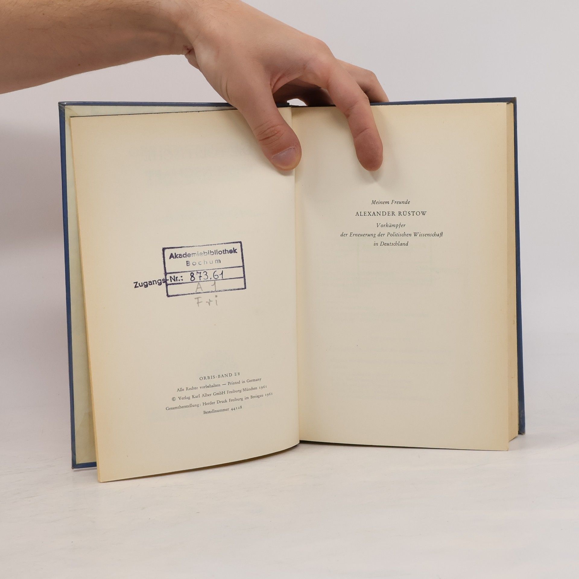 Carl Joachim Friedrich Die Politische Wissenschaft