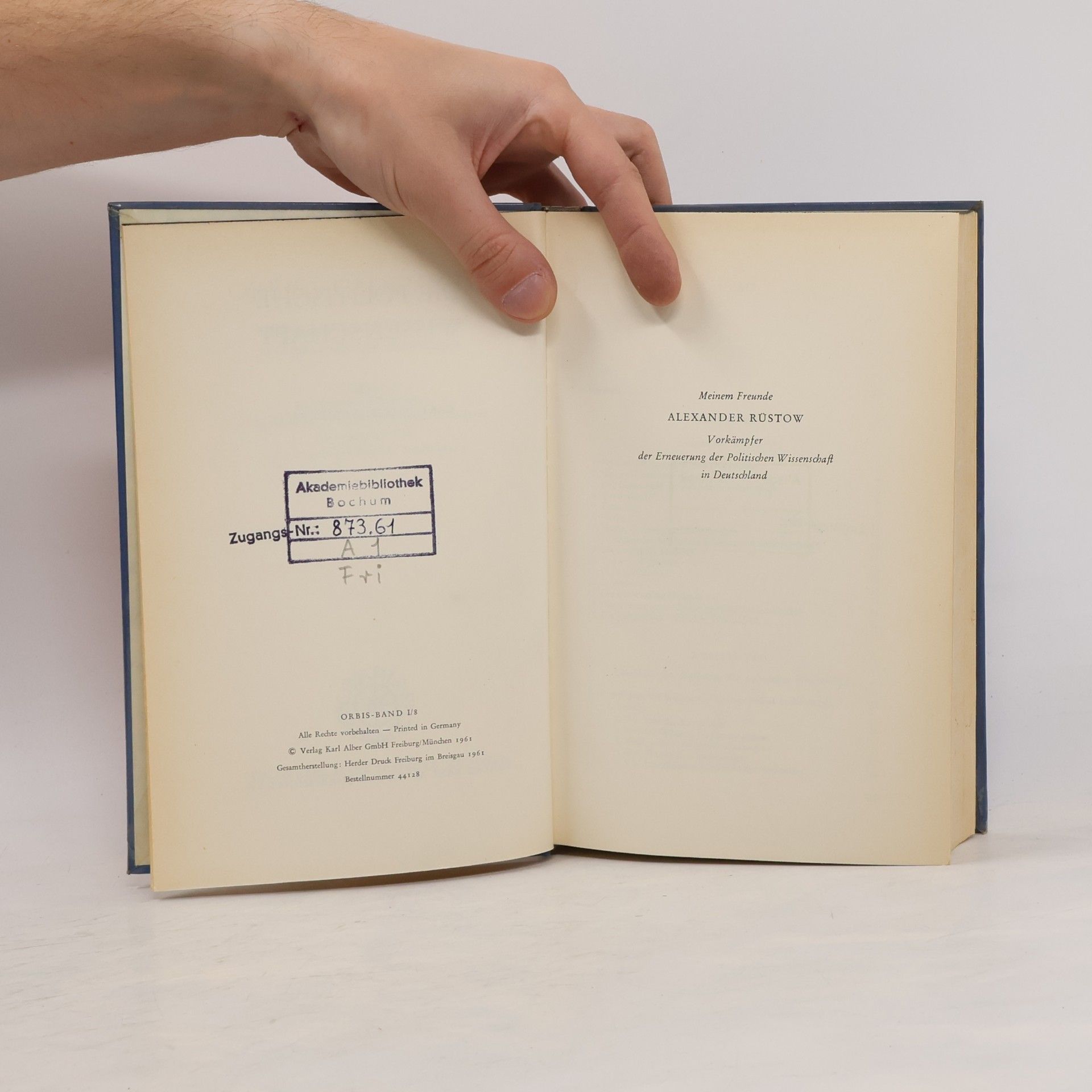 Carl Joachim Friedrich Die Politische Wissenschaft