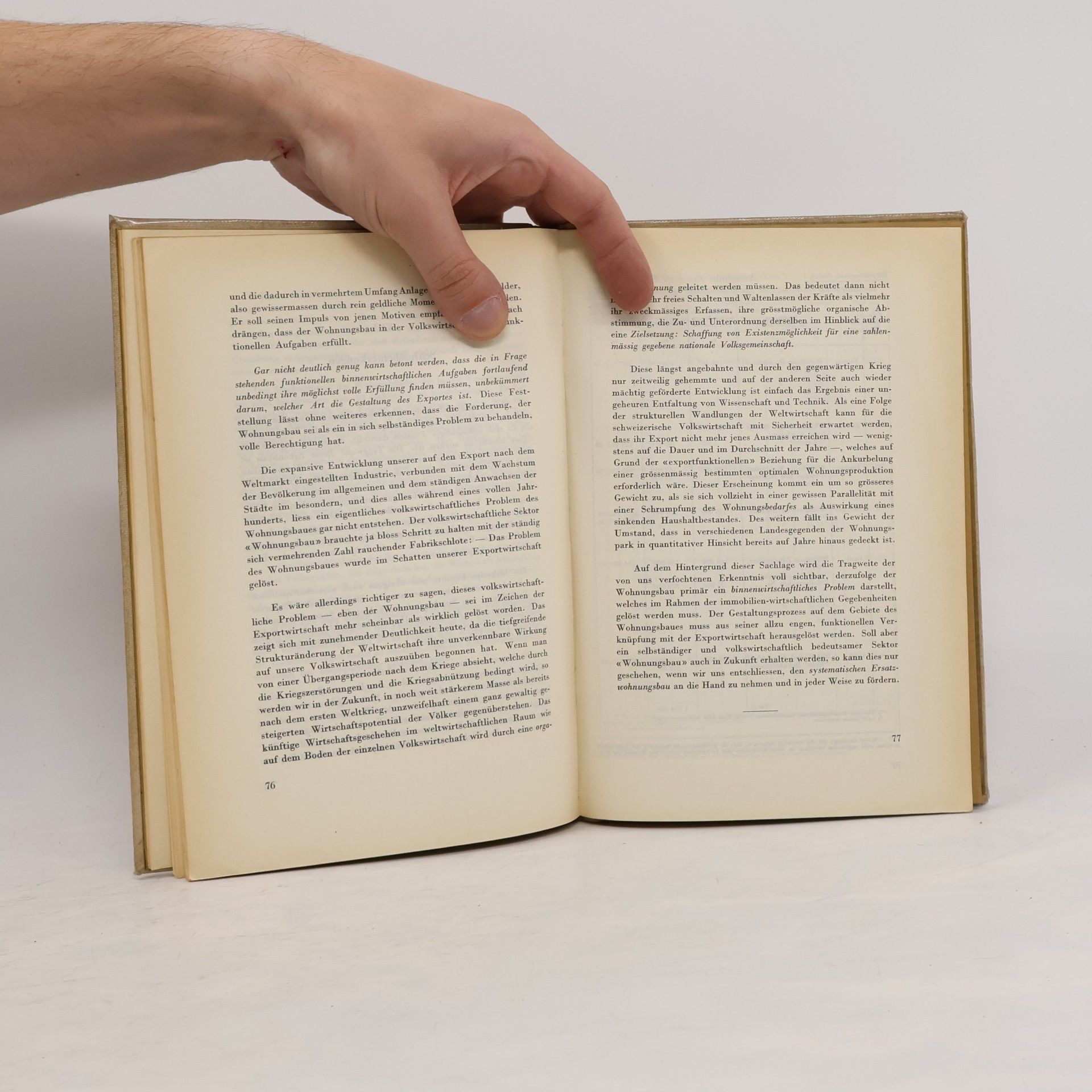 J. C. Graber Systematischer Ersatzwohnungsbau I