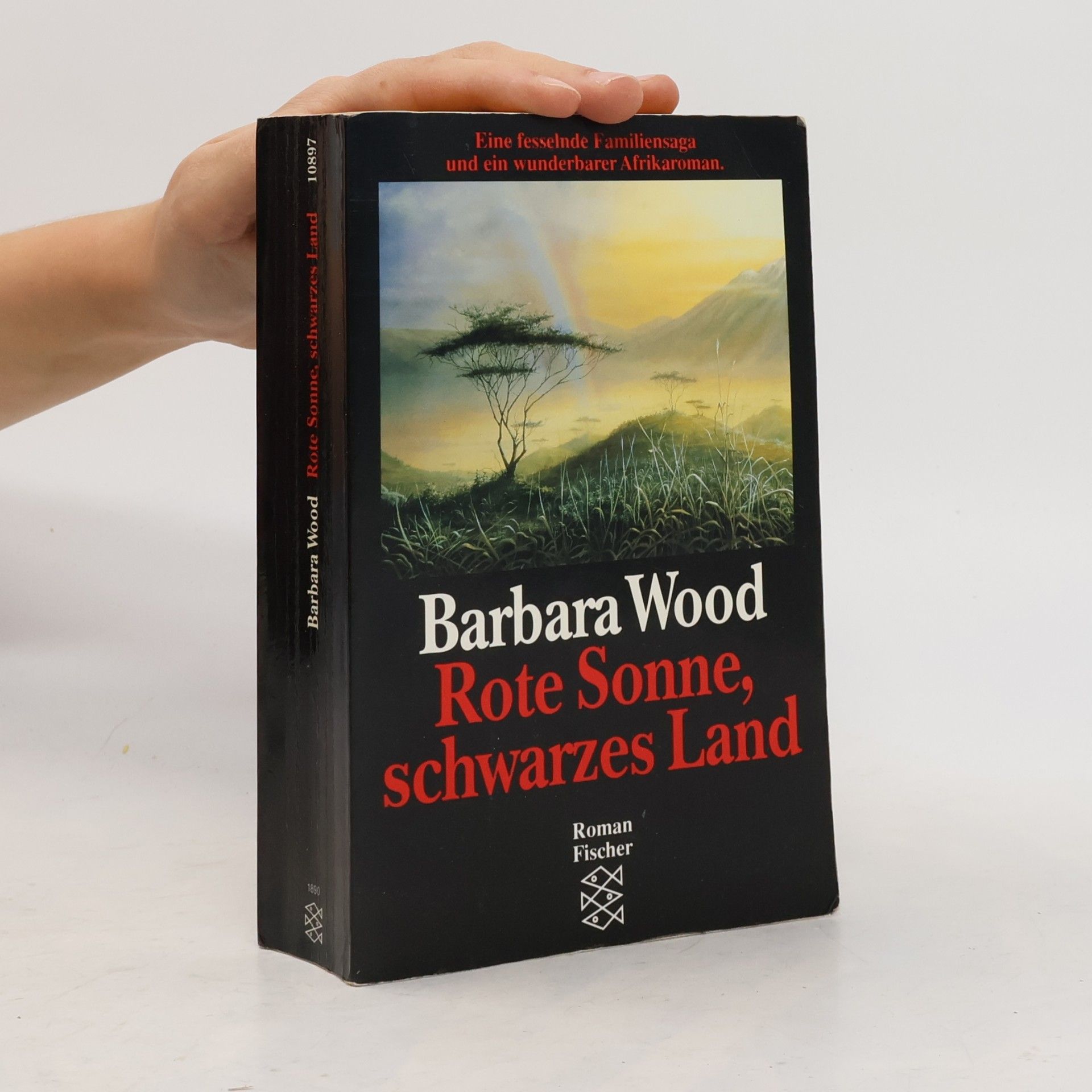 Barbara Wood Rote Sonne, schwarzes Land