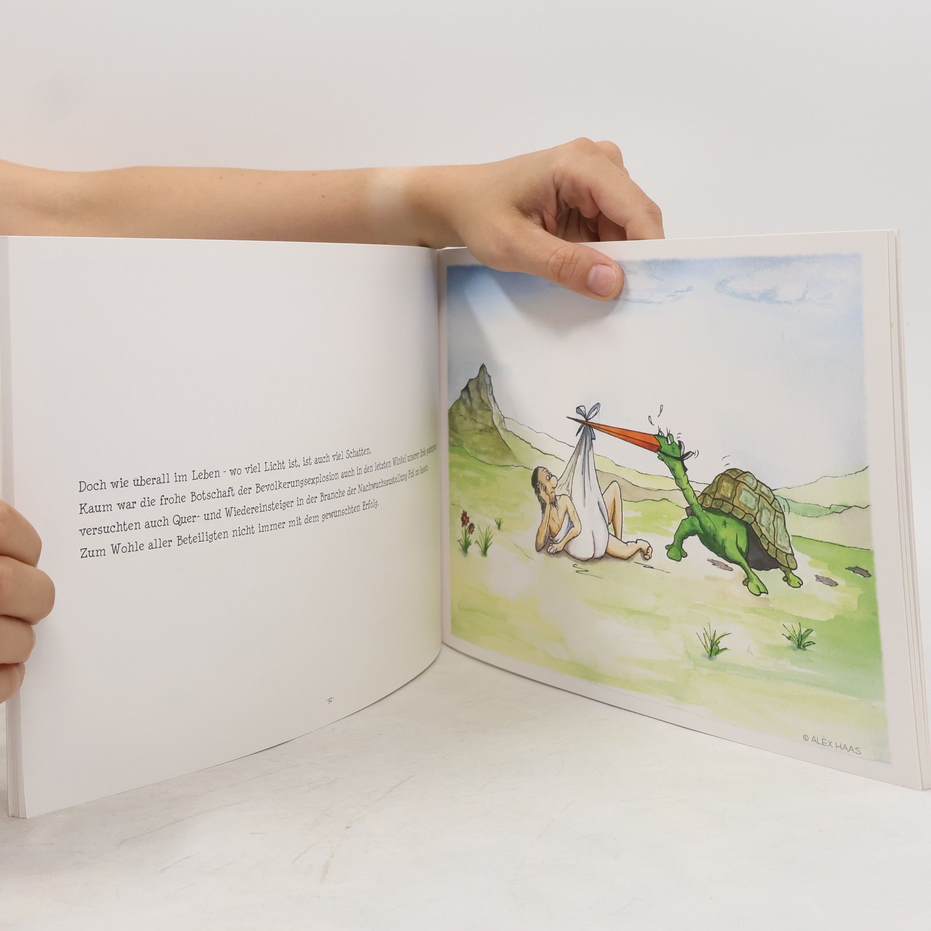 Alex Haas Das große Buch vom Klapperstorch