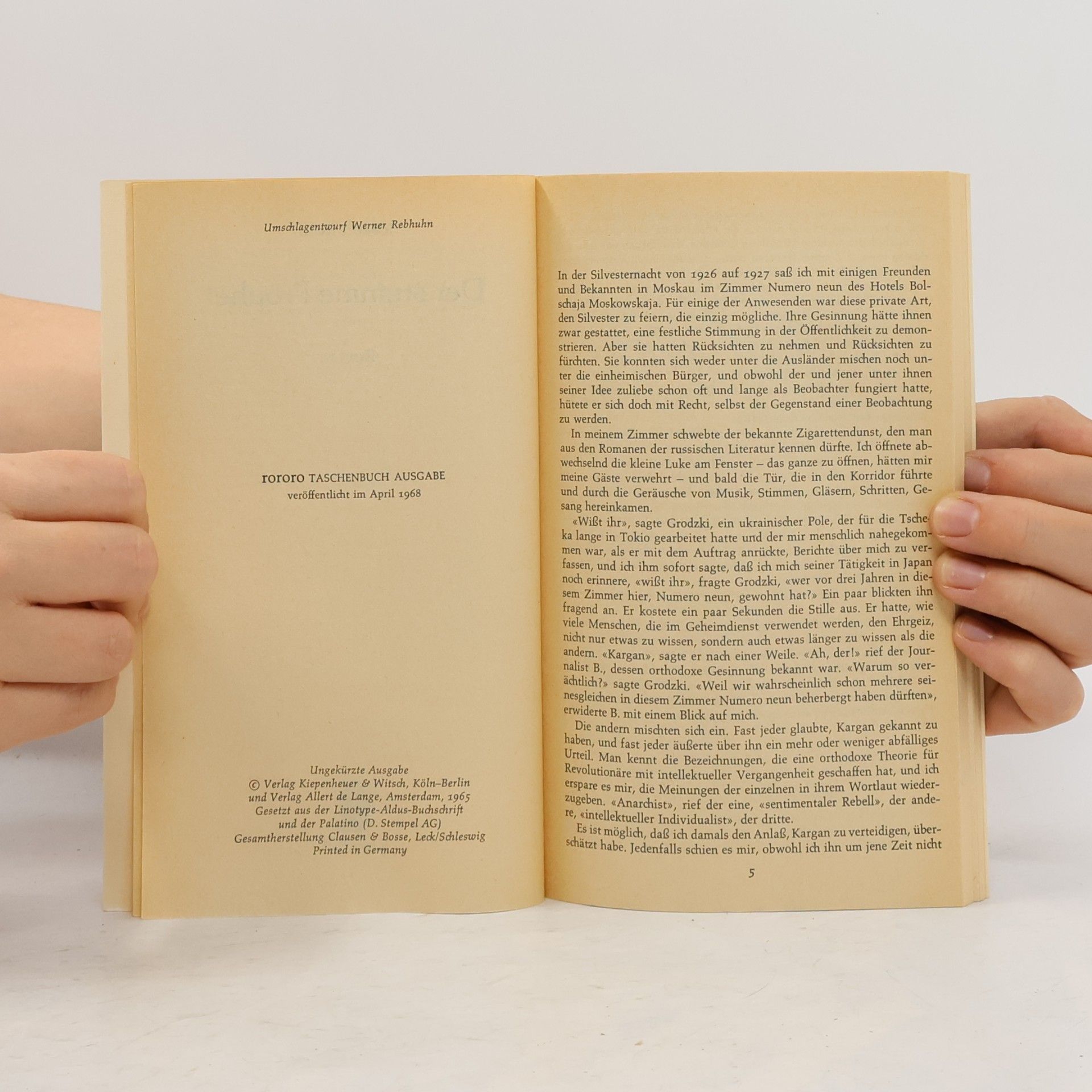 Joseph Roth Der stumme Prophet
