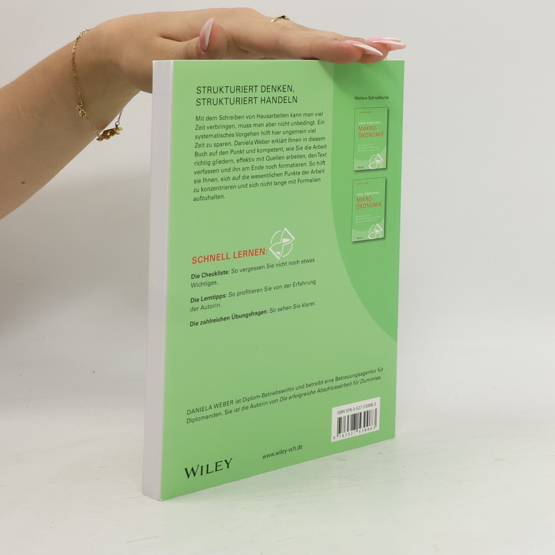 Daniela Weber Wiley-Schnellkurs Hausarbeiten und Seminararbeiten