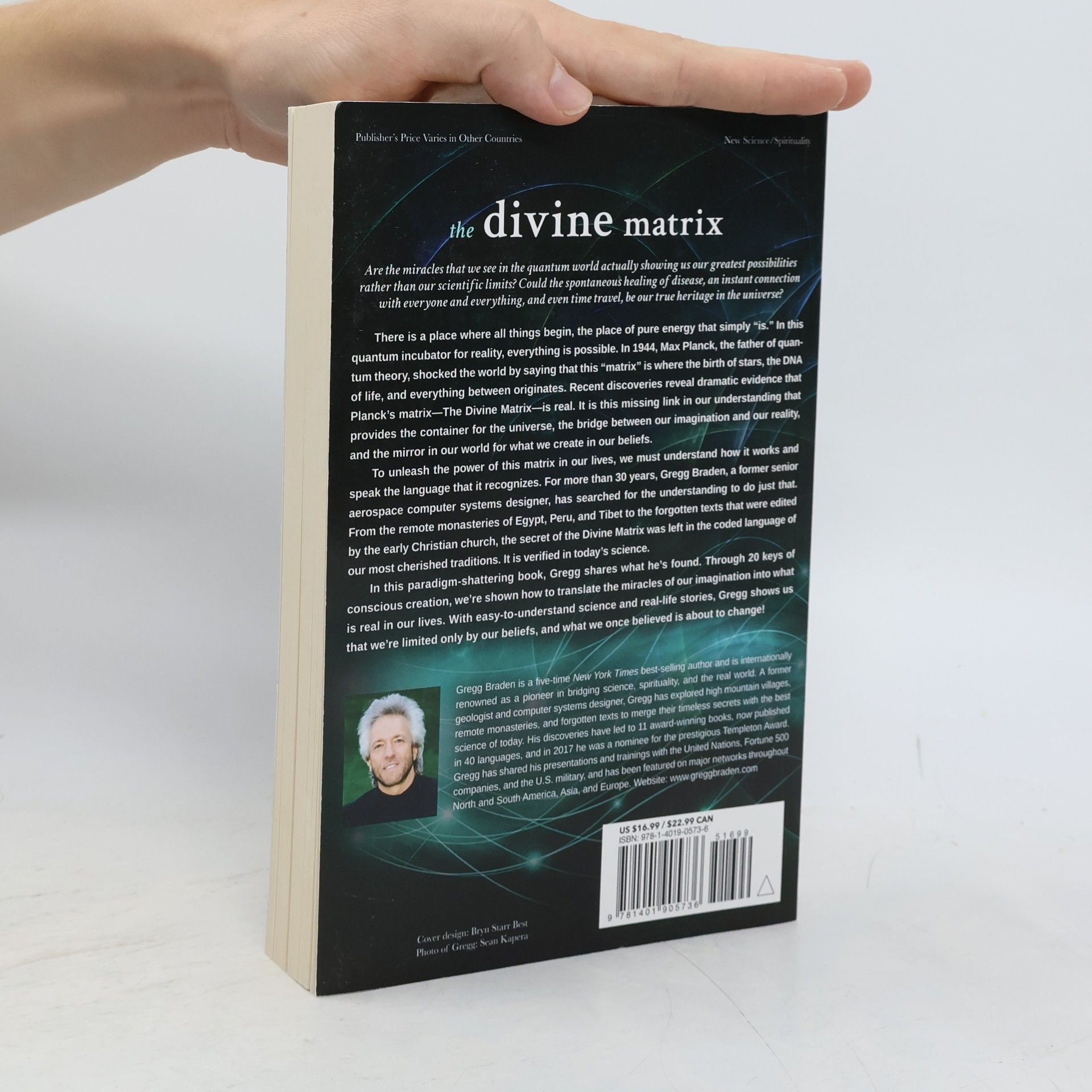 Gregg Braden The divine matrix : bridging time, space, miracles, and belief