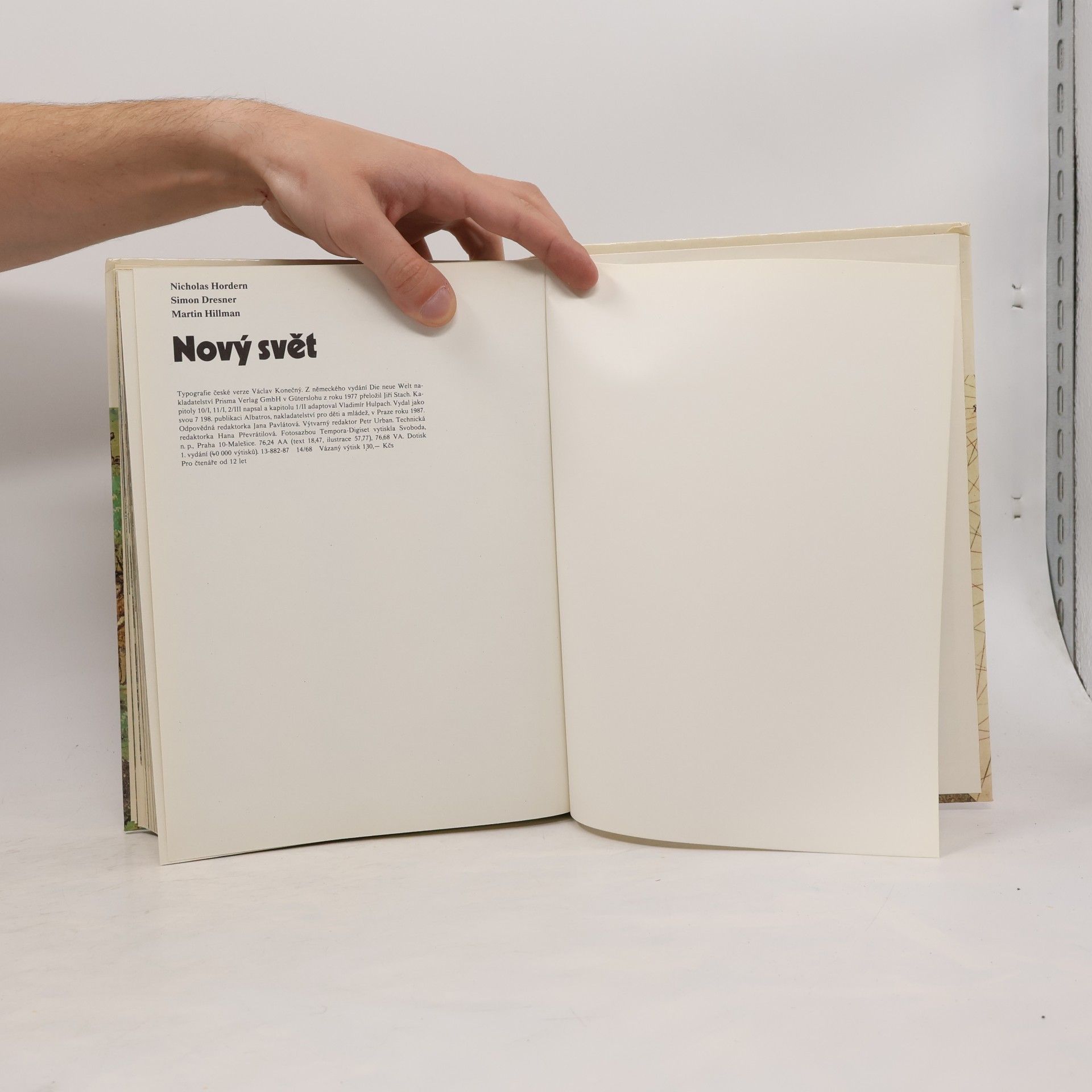 Nicholas Hordern Nový svět