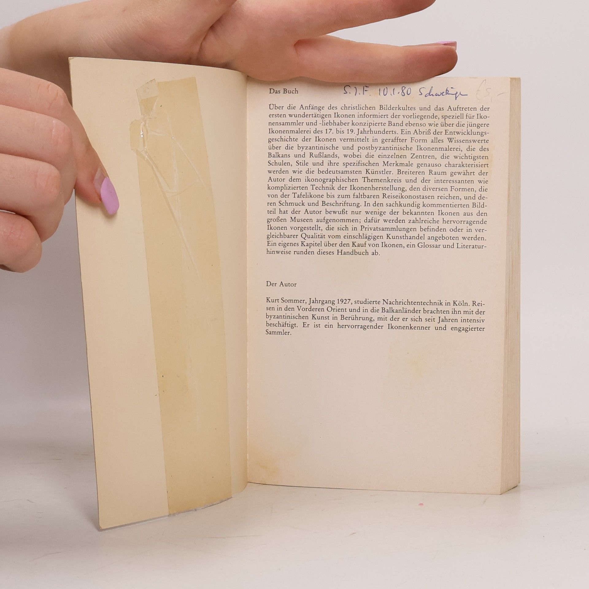 Kurt Sommer Ikonen. Ein Handbuch für Sammler und Liebhaber