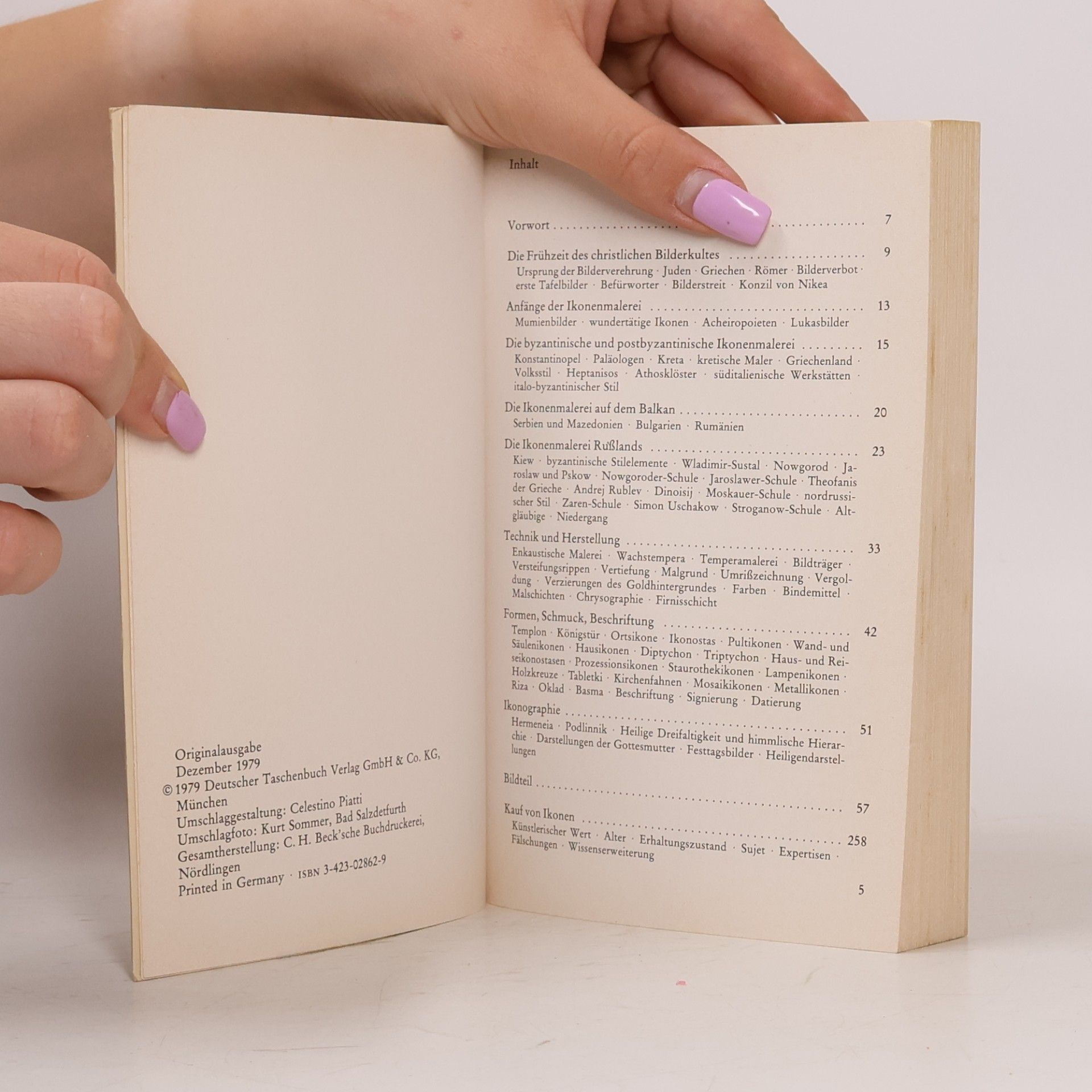 Kurt Sommer Ikonen. Ein Handbuch für Sammler und Liebhaber
