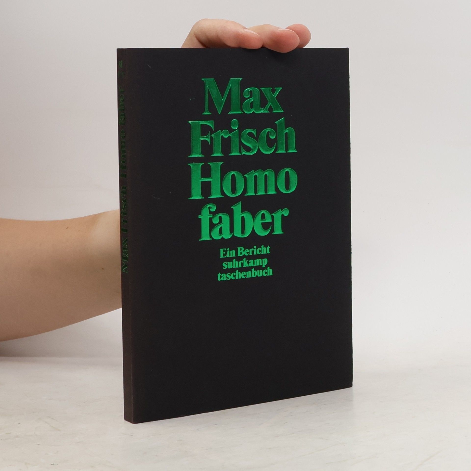 Max Frisch Homo faber. Ein Bericht suhrkamp taschenbuch